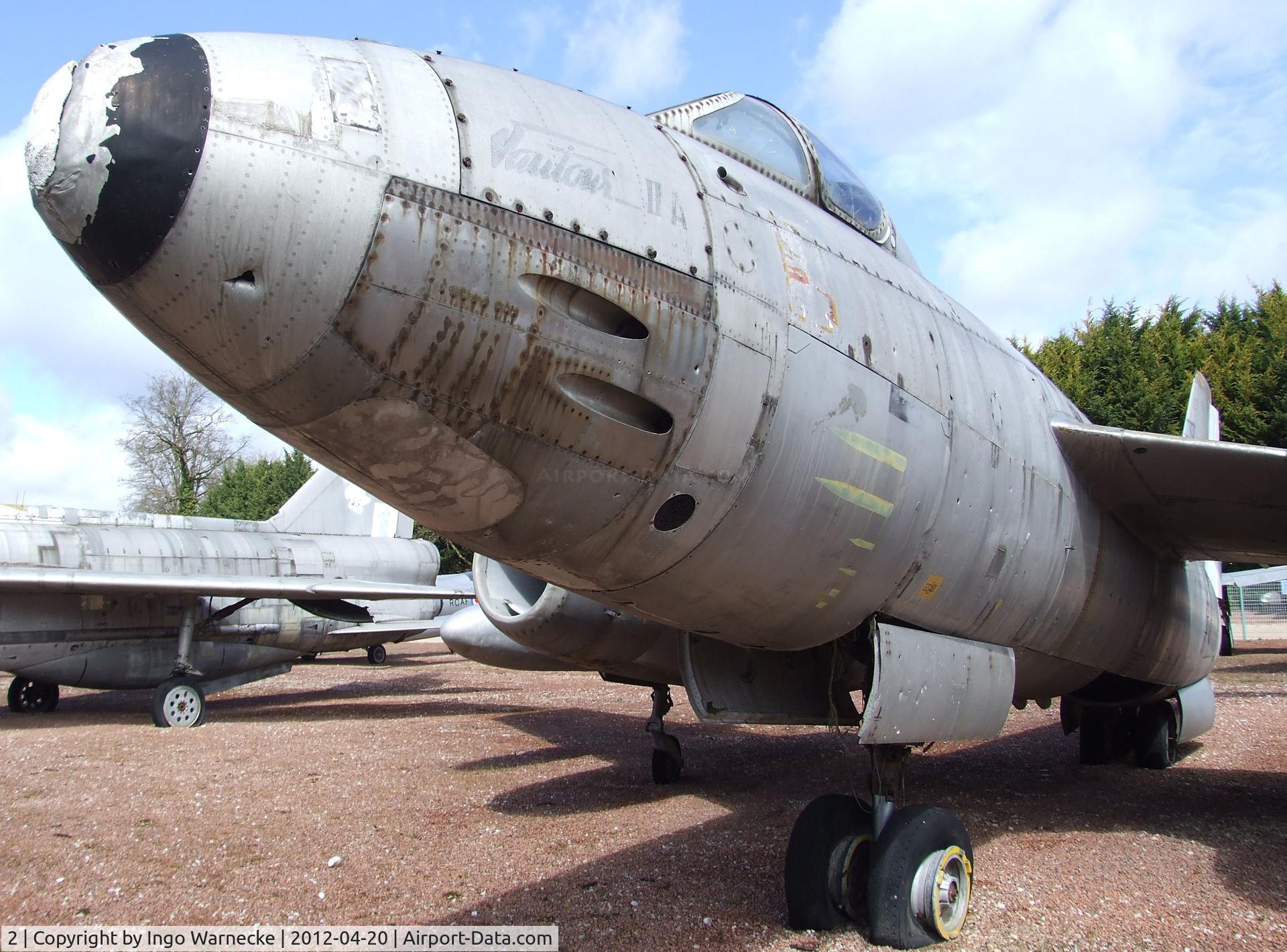 2, Sud Aviation SO-4050A Vautour IIA C/N 2, Sud-Ouest SO.4050A Vautour II A at the Musee de l'Aviation du Chateau, Savigny-les-Beaune