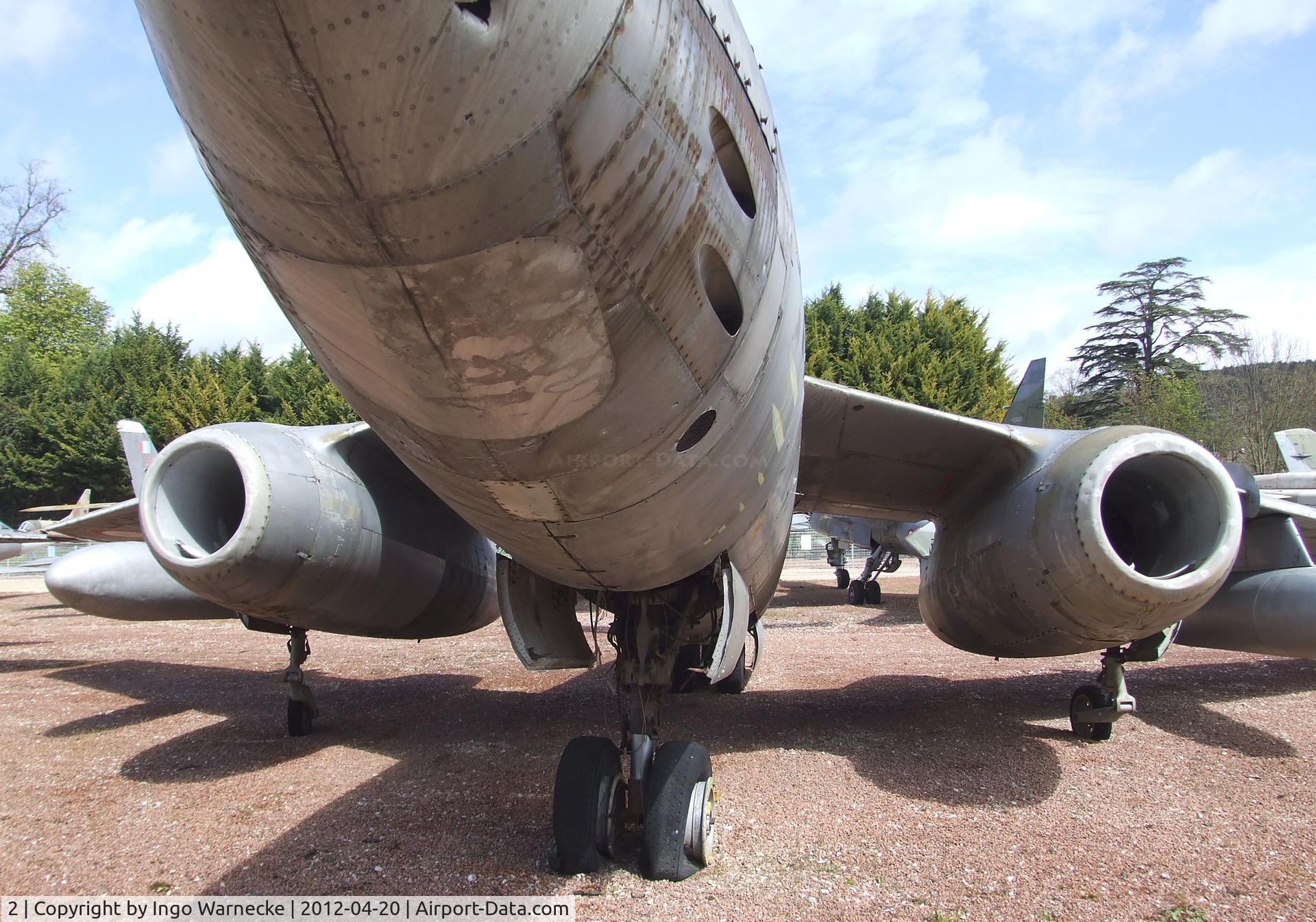2, Sud Aviation SO-4050A Vautour IIA C/N 2, Sud-Ouest SO.4050A Vautour II A at the Musee de l'Aviation du Chateau, Savigny-les-Beaune