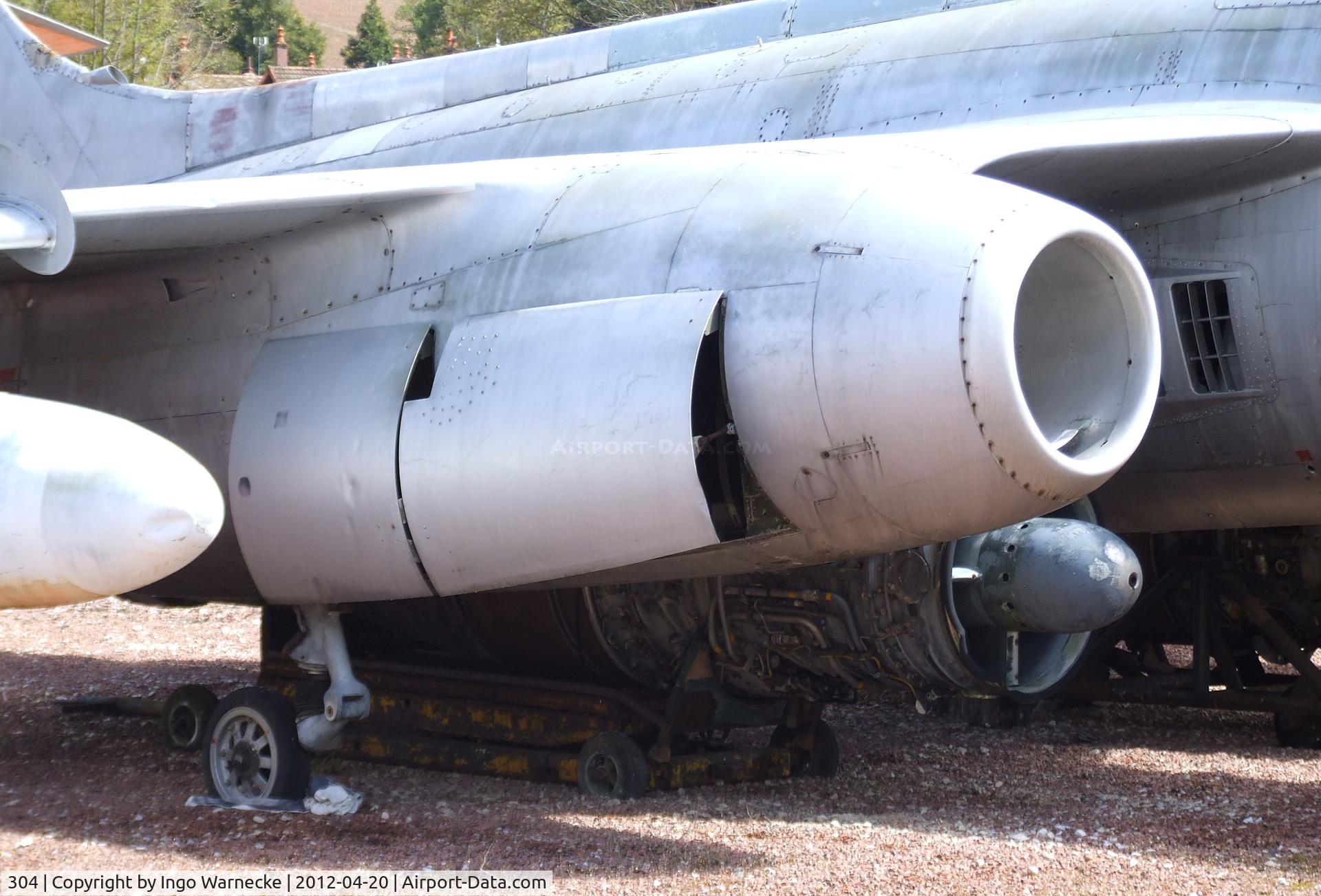 304, 1956 Sud Aviation SO.4050 Vautour IIN C/N 11, Sud-Ouest SO.4050 Vautour II N (radar-testbed at CEAM/CEV) at the Musee de l'Aviation du Chateau, Savigny-les-Beaune
