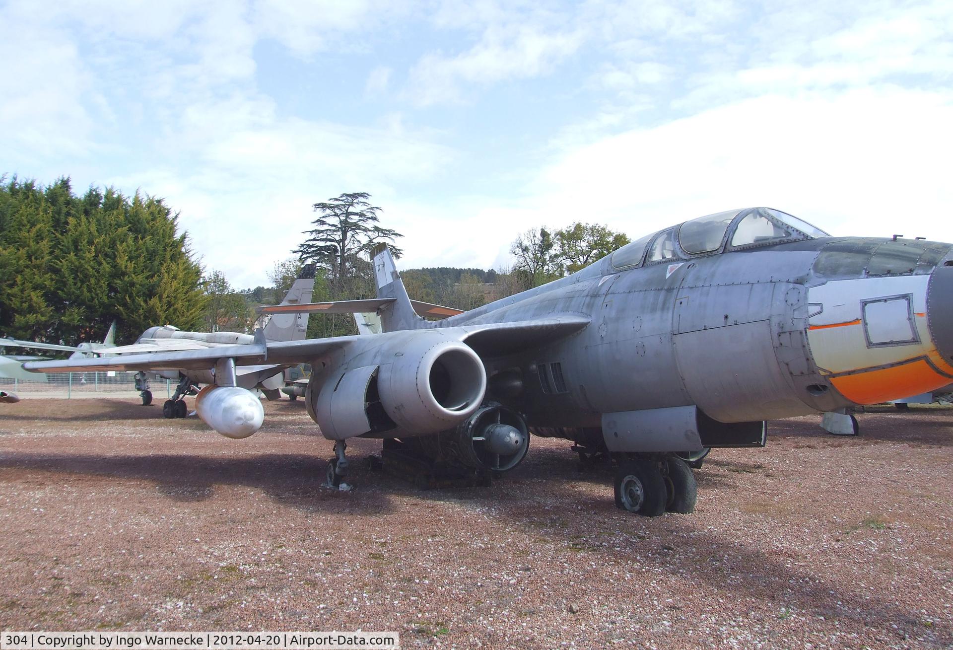304, 1956 Sud Aviation SO.4050 Vautour IIN C/N 11, Sud-Ouest SO.4050 Vautour II N (radar-testbed at CEAM/CEV) at the Musee de l'Aviation du Chateau, Savigny-les-Beaune