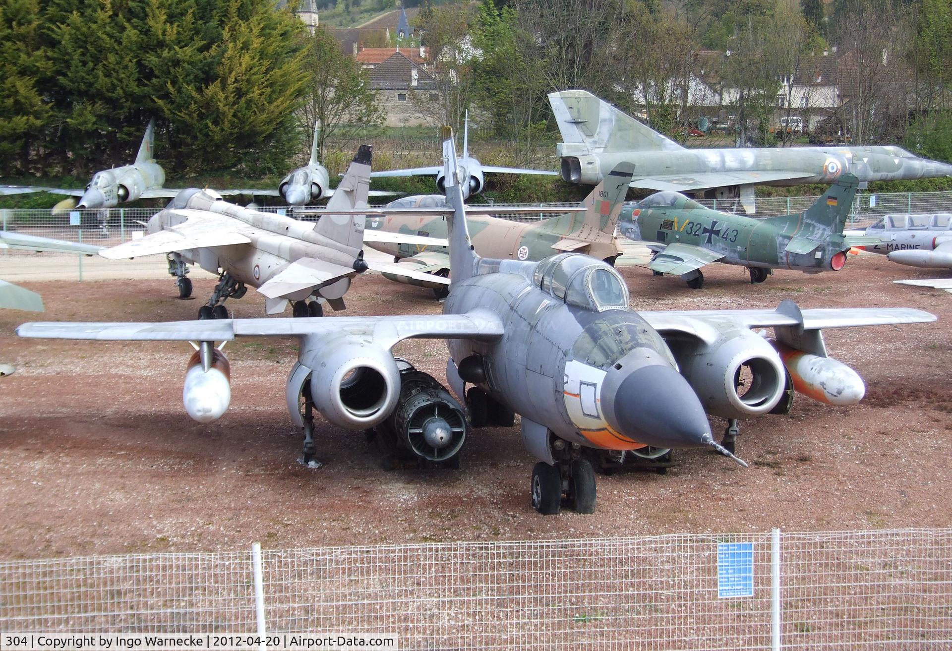 304, 1956 Sud Aviation SO.4050 Vautour IIN C/N 11, Sud-Ouest SO.4050 Vautour II N (radar-testbed at CEAM/CEV) at the Musee de l'Aviation du Chateau, Savigny-les-Beaune