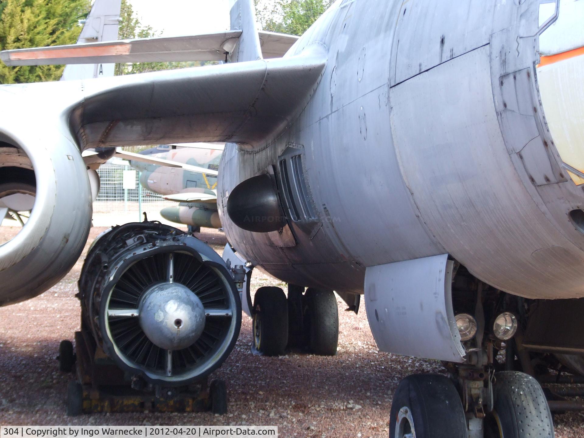 304, 1956 Sud Aviation SO.4050 Vautour IIN C/N 11, Sud-Ouest SO.4050 Vautour II N (radar-testbed at CEAM/CEV) at the Musee de l'Aviation du Chateau, Savigny-les-Beaune