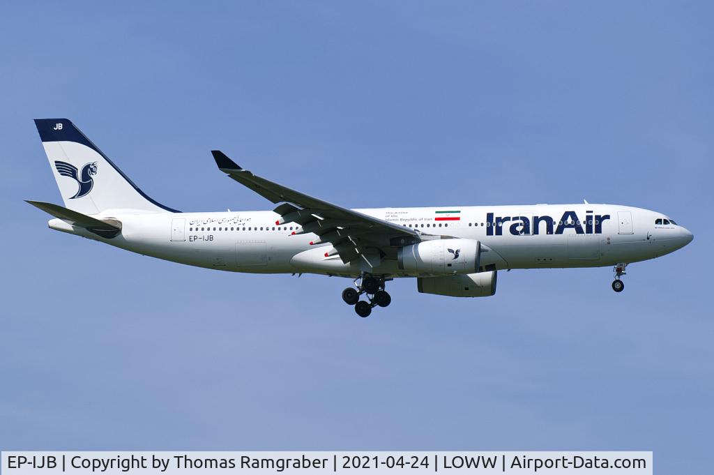 EP-IJB, 2015 Airbus A330-243 C/N 1586, Iran Air Airbus A330-200