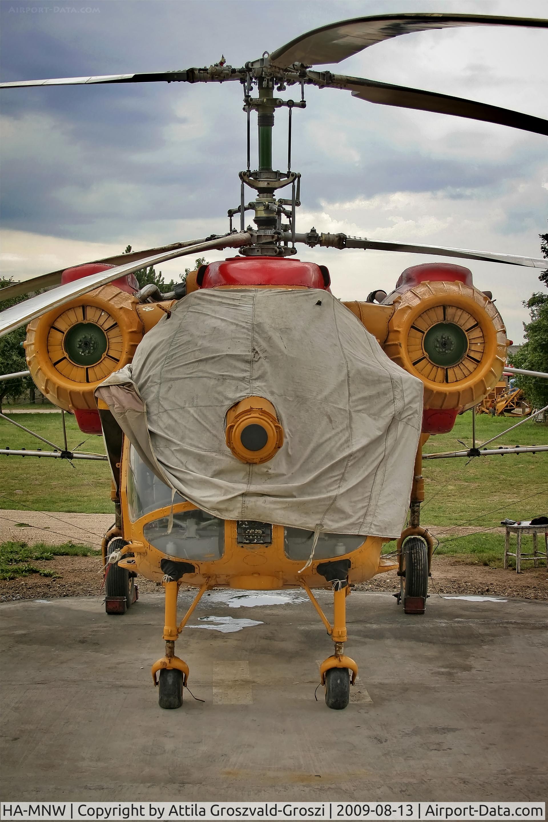 HA-MNW, 1976 Kamov Ka-26 Hoodlum C/N 7605609, Kápolnásnyék, agricultural airport and take-off field, Hungary