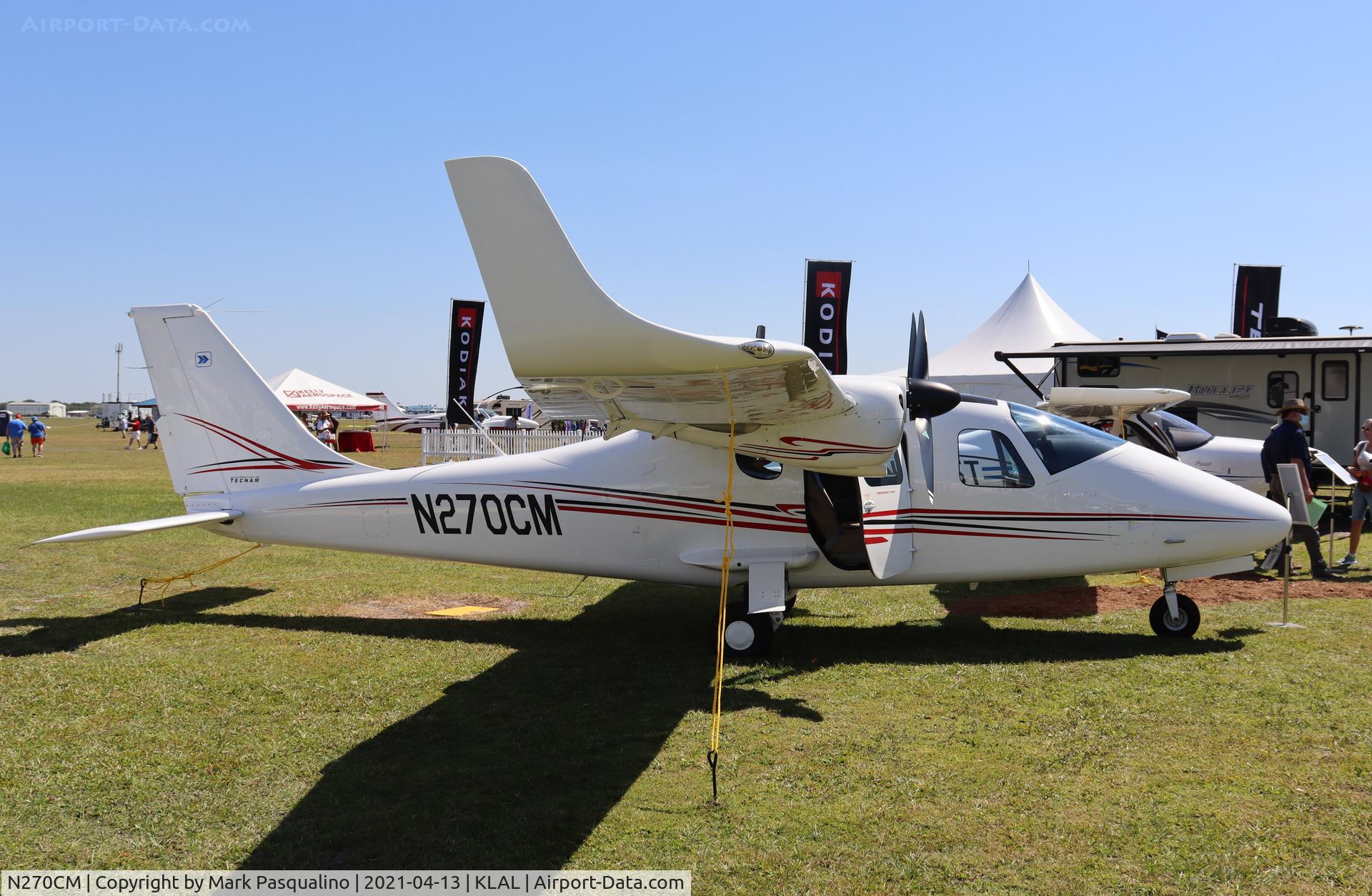 N270CM, 2019 Tecnam P-2006T C/N 283/US, Tecnam P2006T