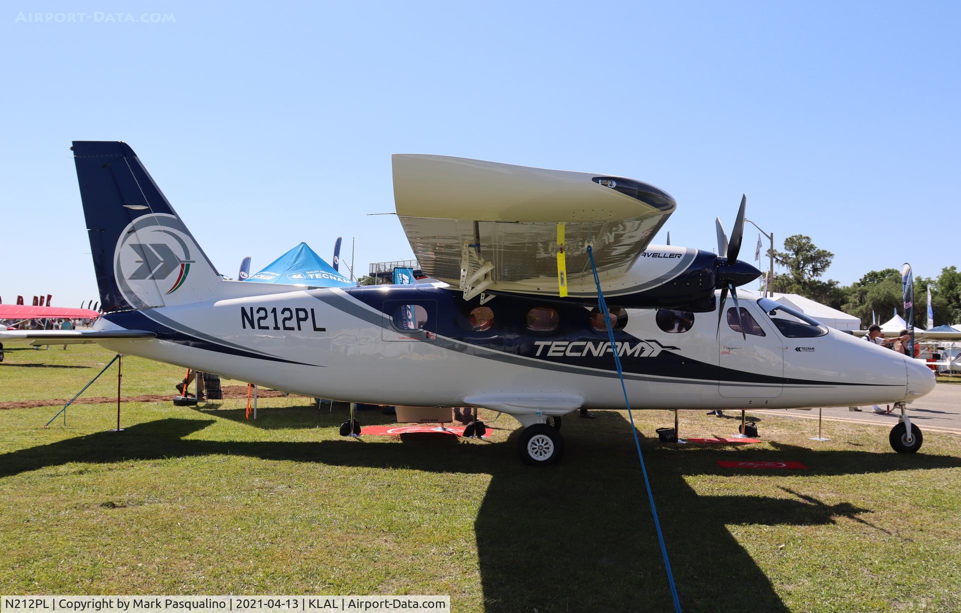 N212PL, 2020 Tecnam P2012 Traveller C/N 028/US, Tecnam P2012 Traveller