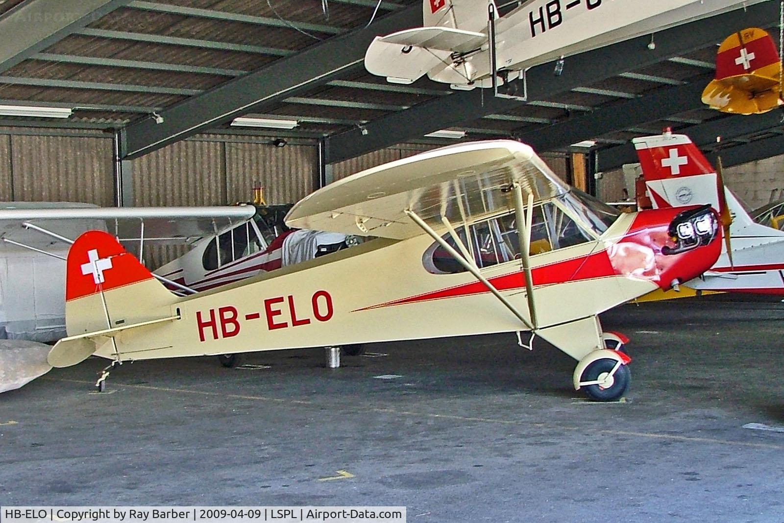 HB-ELO, 1945 Piper L-4J Grasshopper (J3C-65D) C/N 13237, HB-ELO   Piper L-4J Grasshopper [13237] Langenthal~HB 09/04/2009
