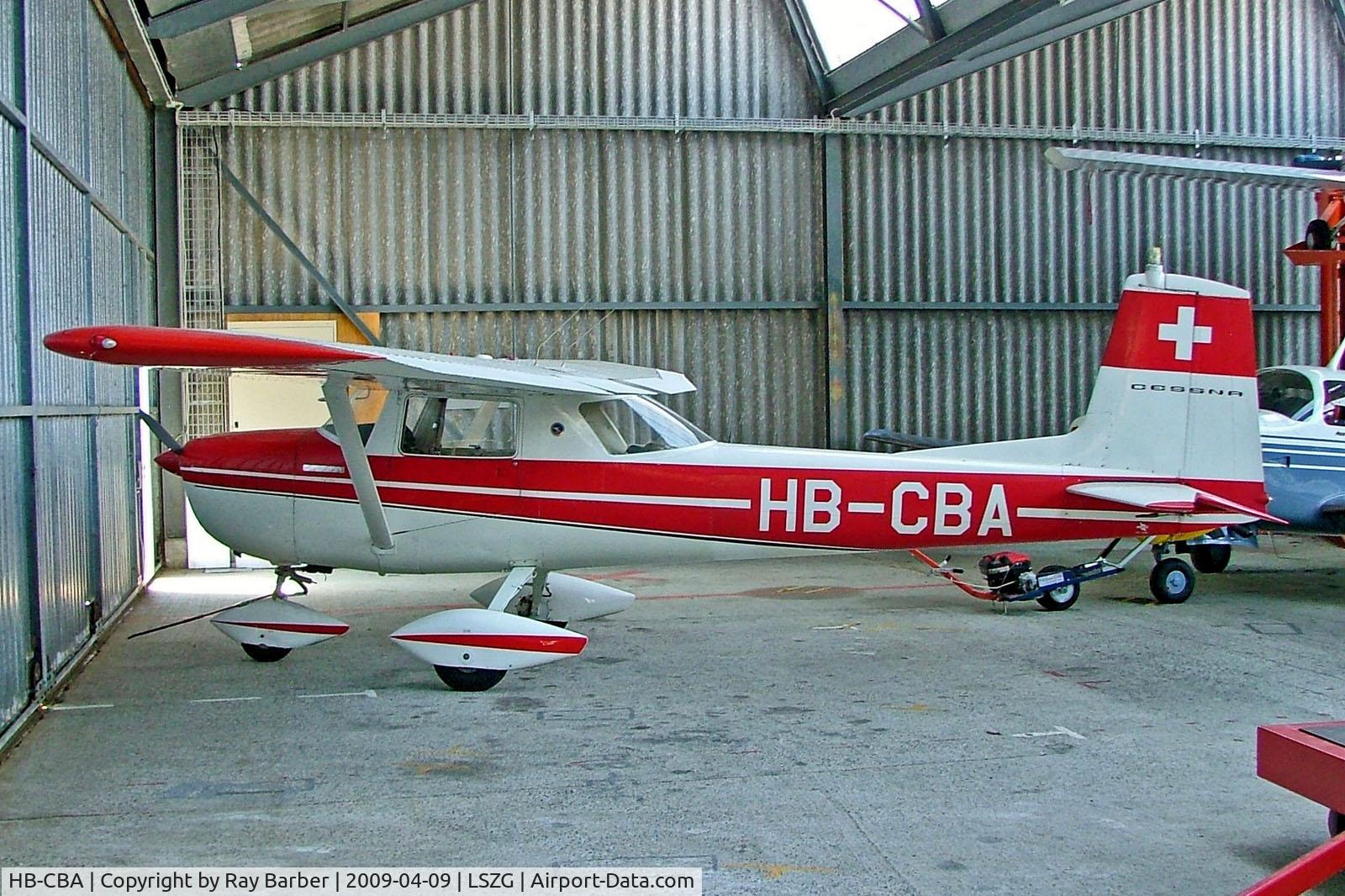 HB-CBA, 1963 Cessna 150D C/N 15060123, HB-CBA   Cessna 150D [150-60123] Grenchen~HB 09/04/2009
