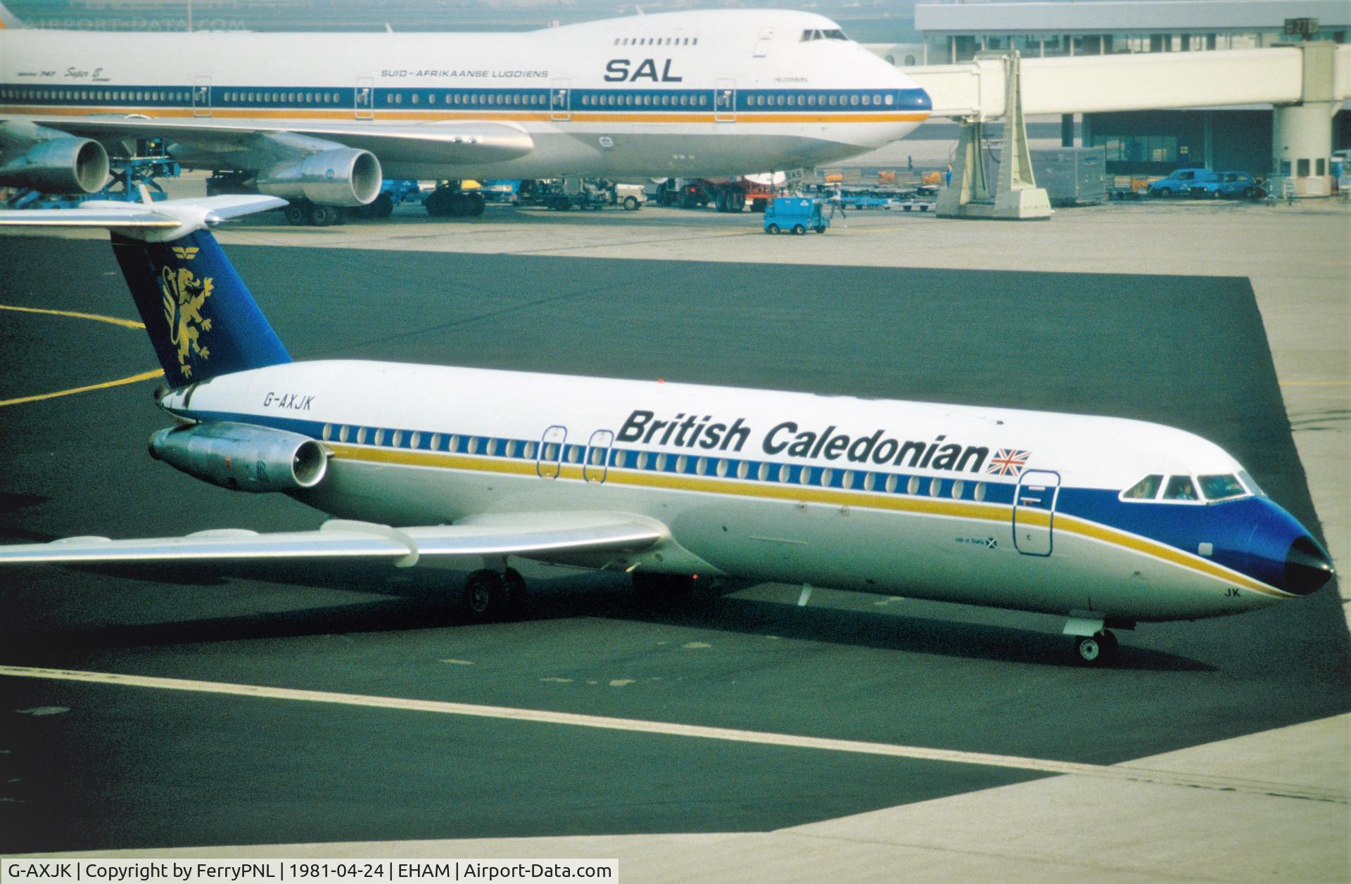 G-AXJK, 1969 BAC 111-501EX One-Eleven C/N BAC.191, Arrival of BCAL BAC 1-11
