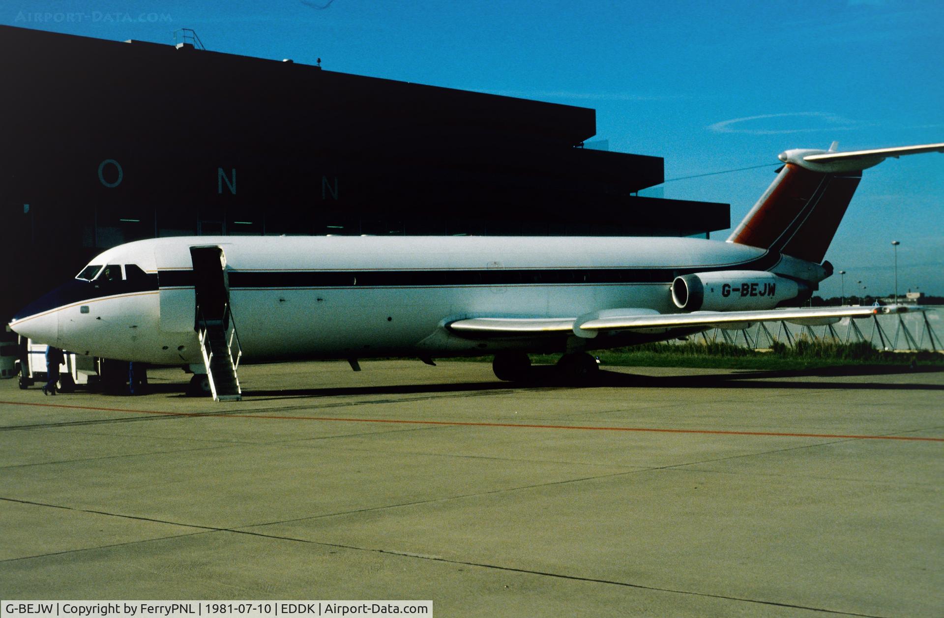 G-BEJW, 1968 BAC 111-423ET One-Eleven C/N BAC.154, Ford Motor Company BAC 1-11