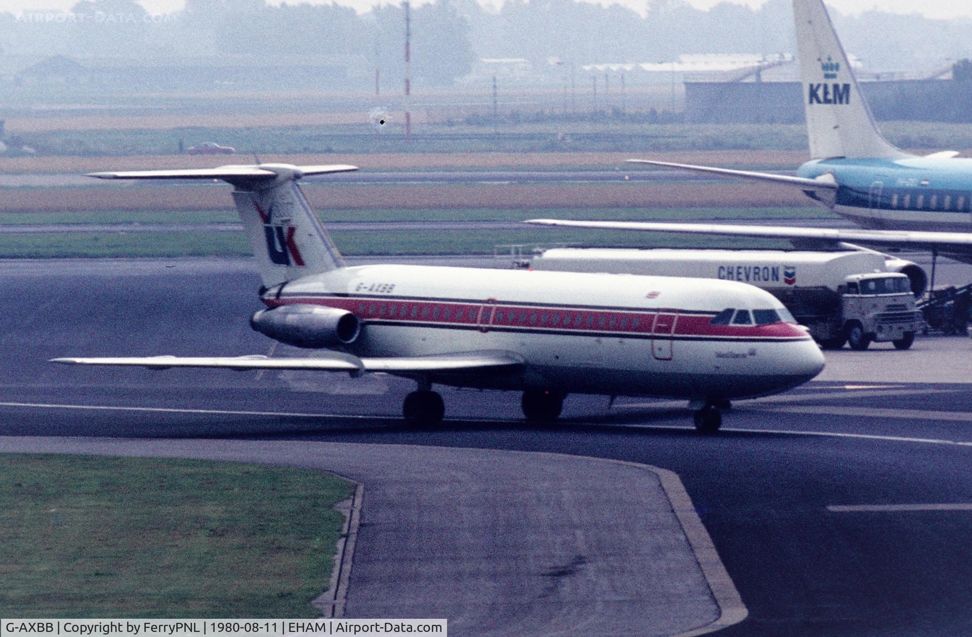 G-AXBB, 1969 BAC 111-409AY One-Eleven C/N BAC.162, Air UK BAC 1-11 in basic BIA livery