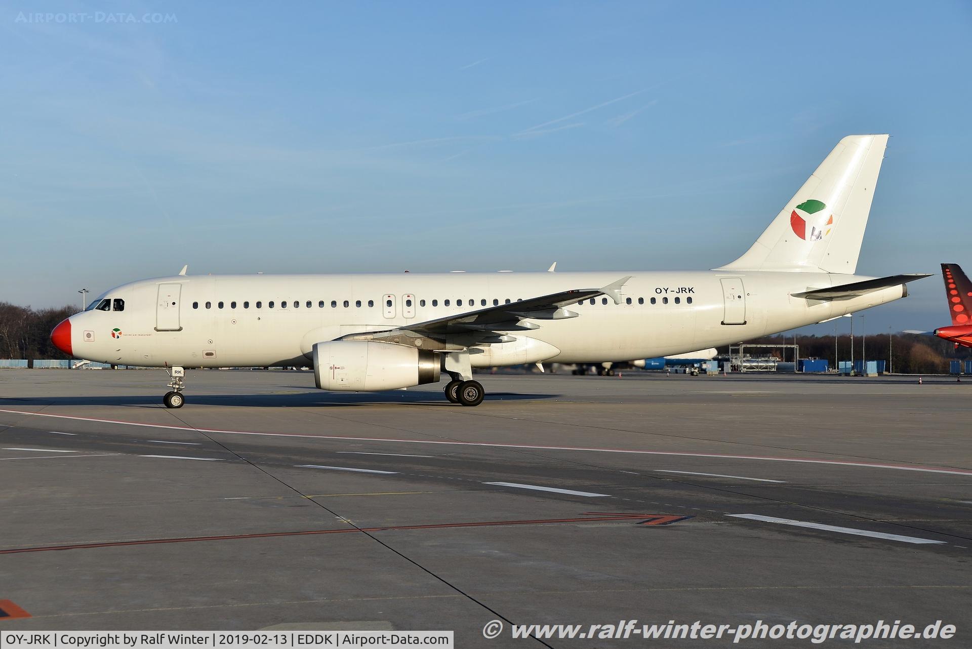 OY-JRK, 1993 Airbus A320-231 C/N 444, Airbus A320-231 - DX DTR Danish Air Transport - 444 - OY-JRK - 13.02.2019 - CGN