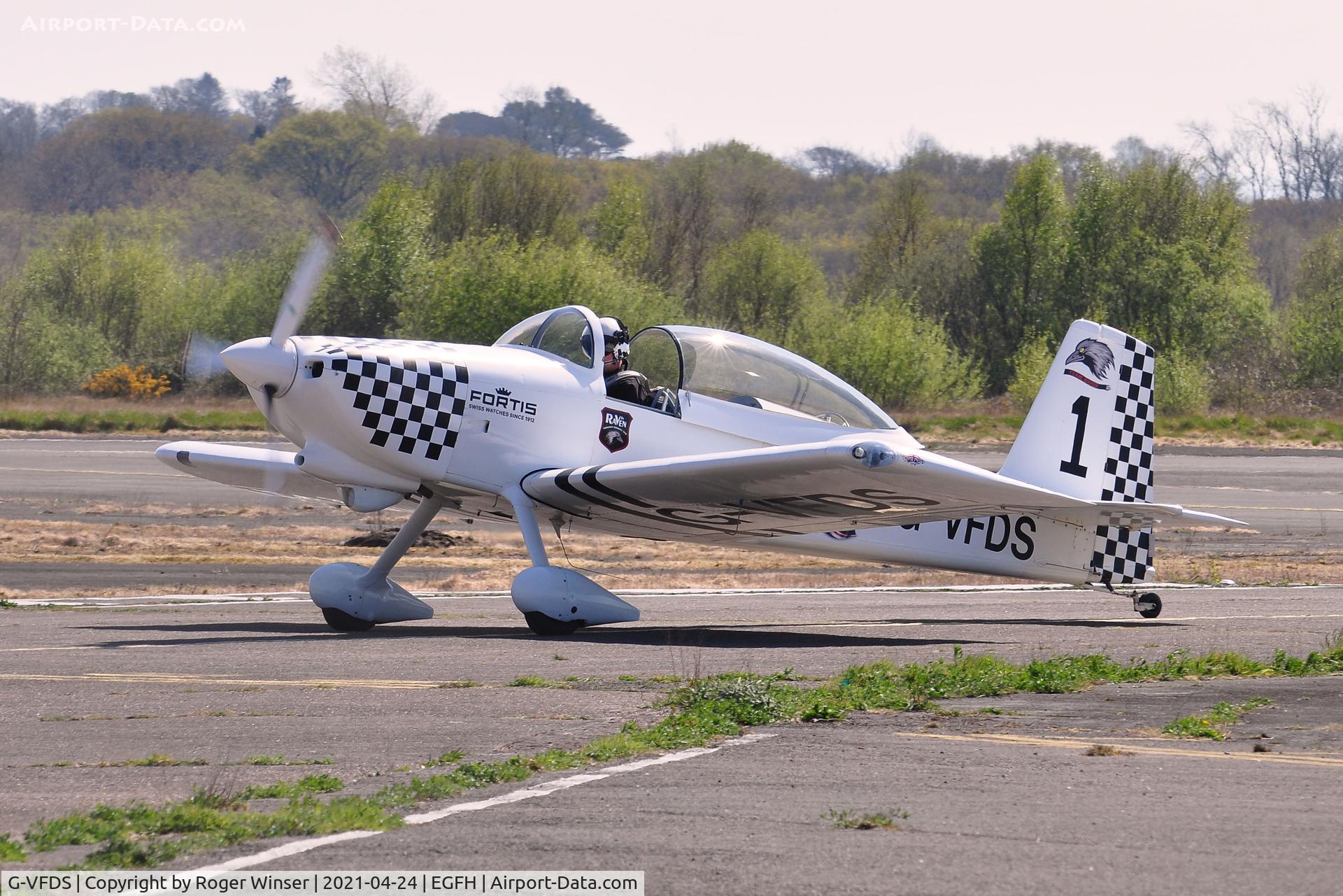 G-VFDS, 2012 Vans RV-8 C/N PFA 303-14637, Raven 1 of Team Raven.