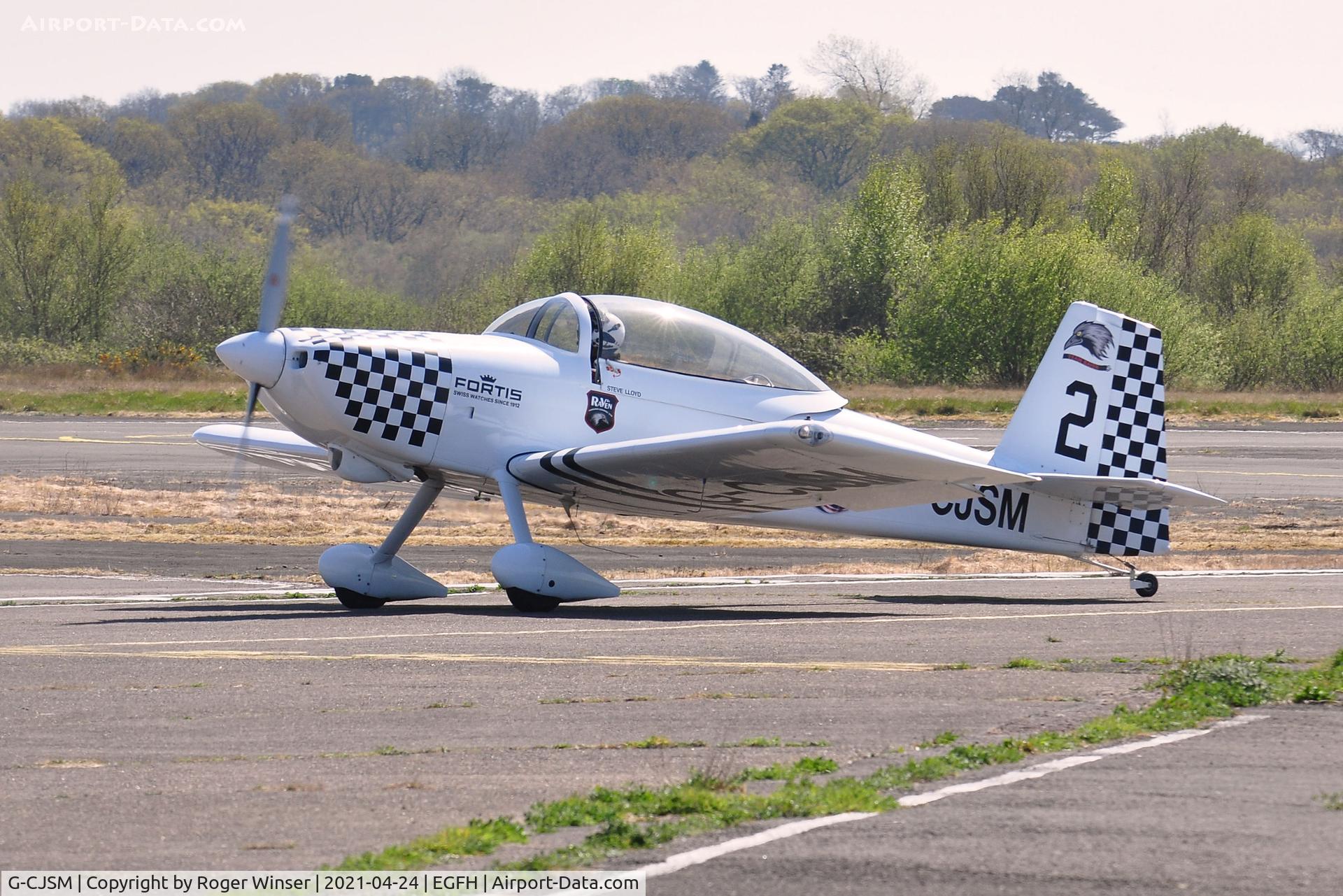 G-CJSM, 2016 Vans RV-8 C/N LAA 303-15296, Raven 2 of Team Raven.