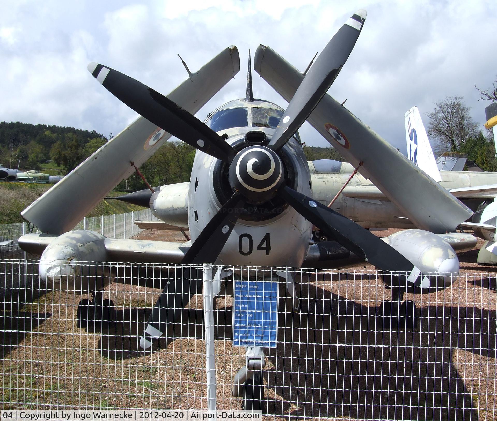 04, Breguet Br.1050 Alize C/N 04, Breguet Br.1050 Alize at the Musee de l'Aviation du Chateau, Savigny-les-Beaune
