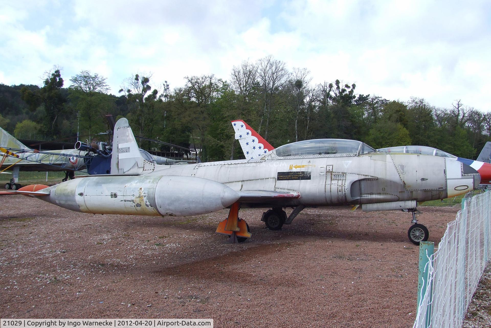 21029, Canadair T-33AN Silver Star 3 C/N T33-029, Canadair T-33AN Silver Star 3 at the Musee de l'Aviation du Chateau, Savigny-les-Beaune