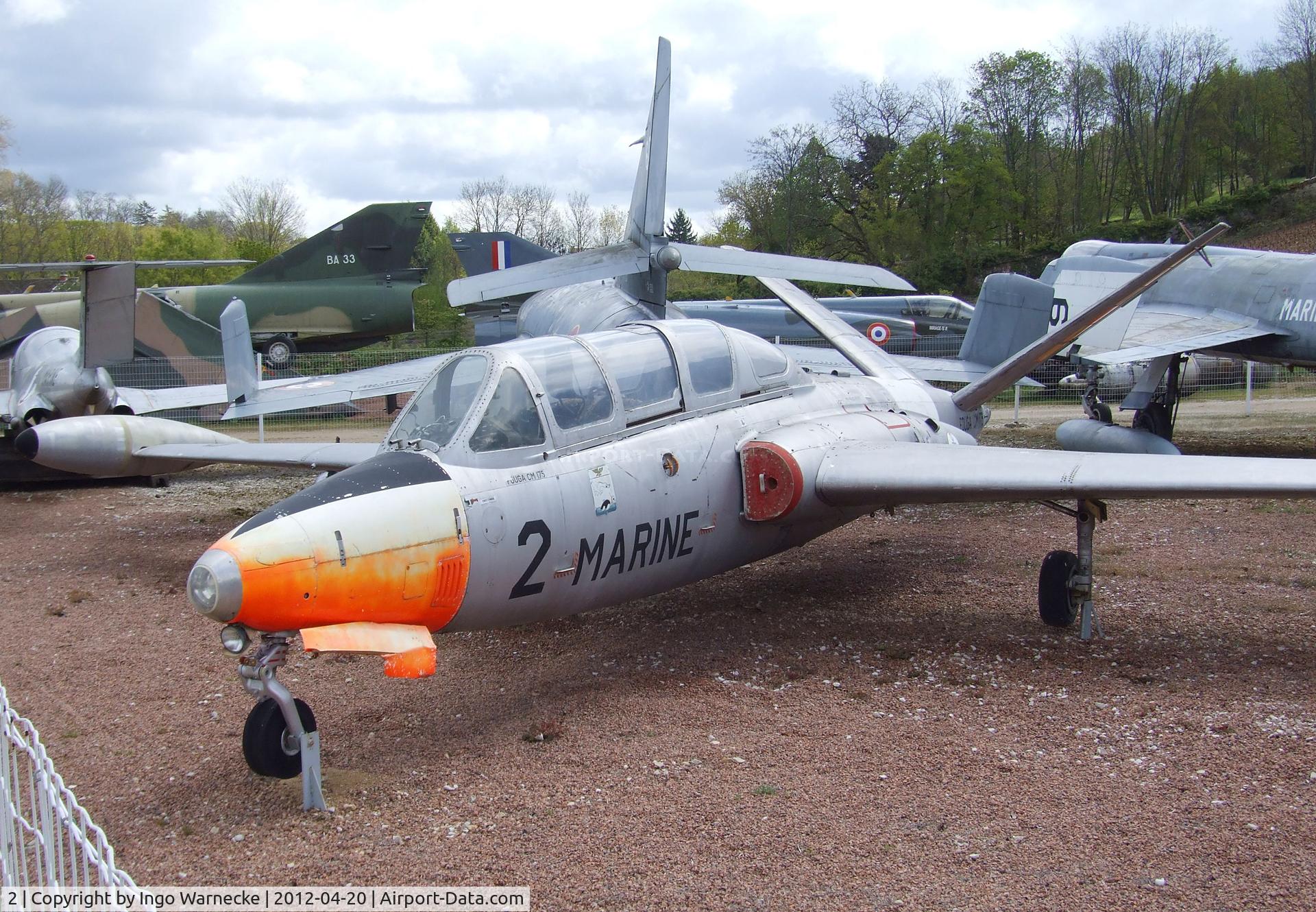 2, Fouga CM-175 Zephyr C/N 2, Fouga CM.175 Zephyr at the Musee de l'Aviation du Chateau, Savigny-les-Beaune