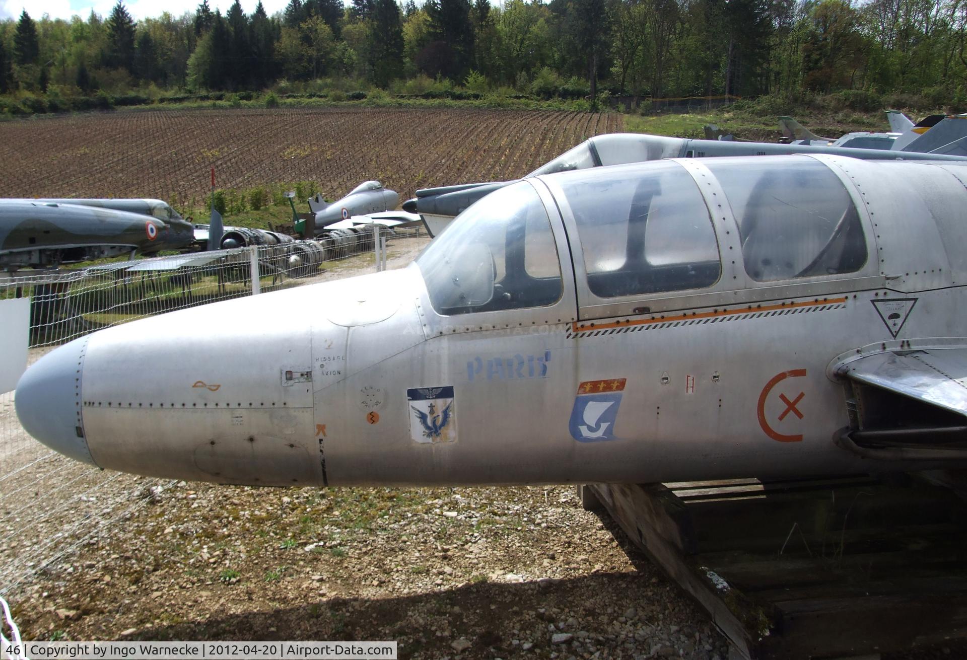 46, Morane-Saulnier MS.760 Paris C/N 46, Morane-Saulnier MS.760 Paris at the Musee de l'Aviation du Chateau, Savigny-les-Beaune