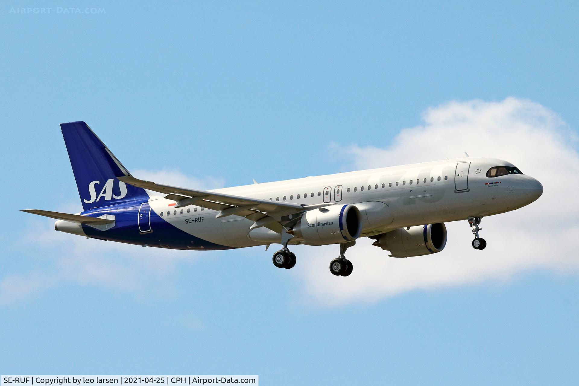 SE-RUF, 2020 Airbus A320-251N C/N 10265, Copenhagen 25.4.2021 L/D R-04R