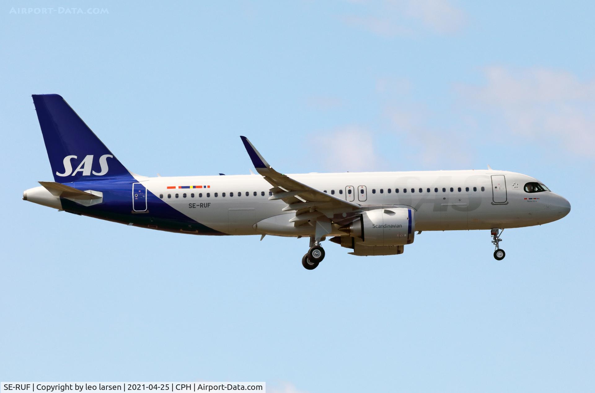 SE-RUF, 2020 Airbus A320-251N C/N 10265, Copenhagen 25.4.2021 L/D R-04R