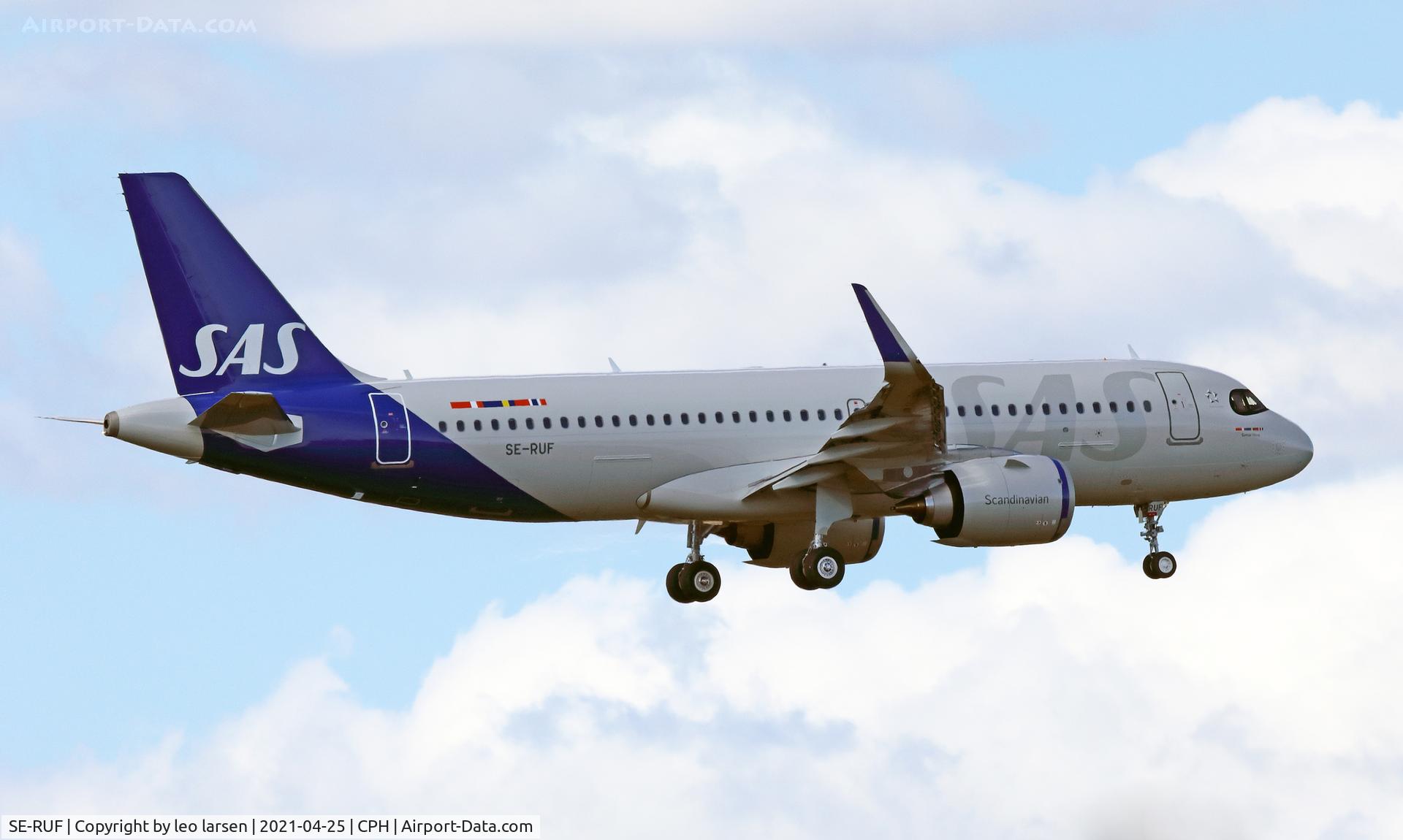 SE-RUF, 2020 Airbus A320-251N C/N 10265, Copenhagen 25.4.2021 L/D R-04R