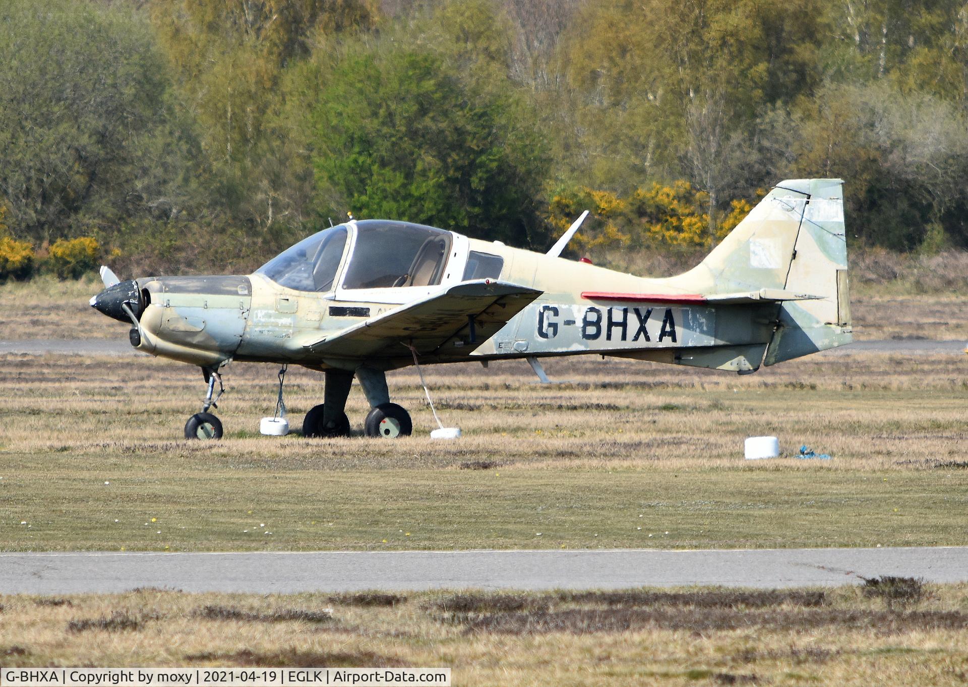 G-BHXA, 1980 Scottish Aviation Bulldog Series 120 Model 1210 C/N BH120/407, Scottish Aviation Bulldog Series 120 Model 1210 at Blackbushe.