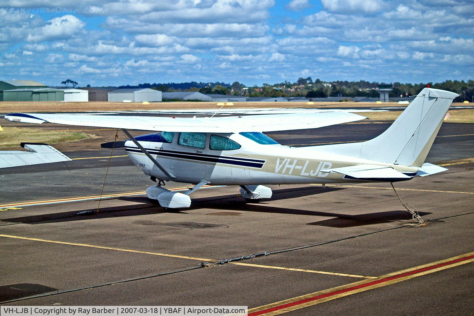 VH-LJB, 1982 Cessna 182R Skylane C/N 18268272, VH-LJB   Cessna 182R Skylane [182-68272] Brisbane-Archerfield~VH 18/03/2007