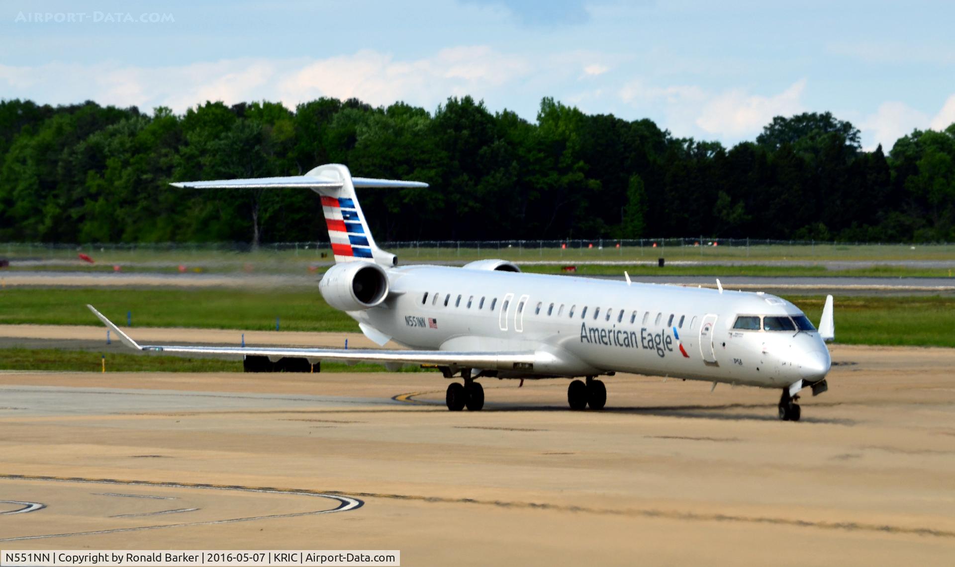 N551NN, 2014 Bombardier CRJ-900 (CL-600-2D24) C/N 15327, Taxi Richmond, VA