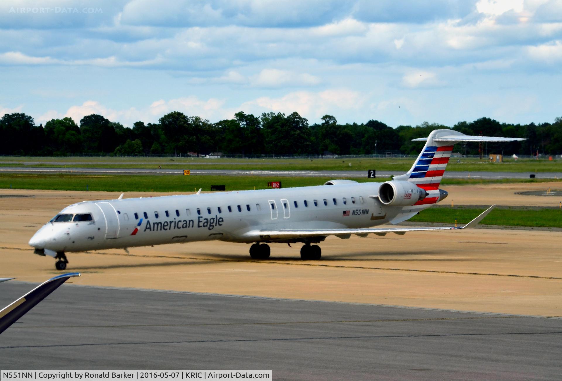 N551NN, 2014 Bombardier CRJ-900 (CL-600-2D24) C/N 15327, Taxi Richmond, VA