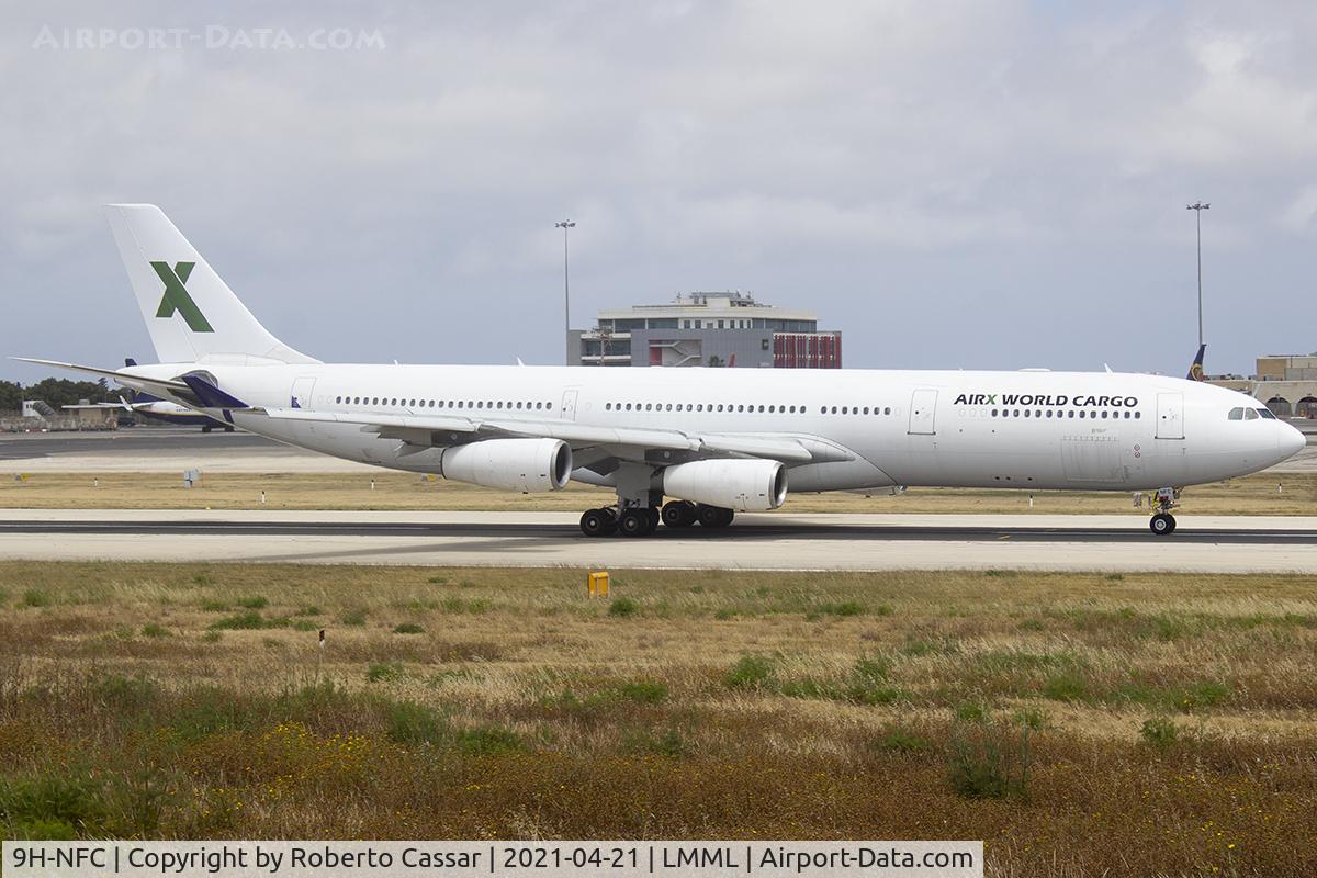 9H-NFC, 1998 Airbus A340-313 C/N 245, Runway 13