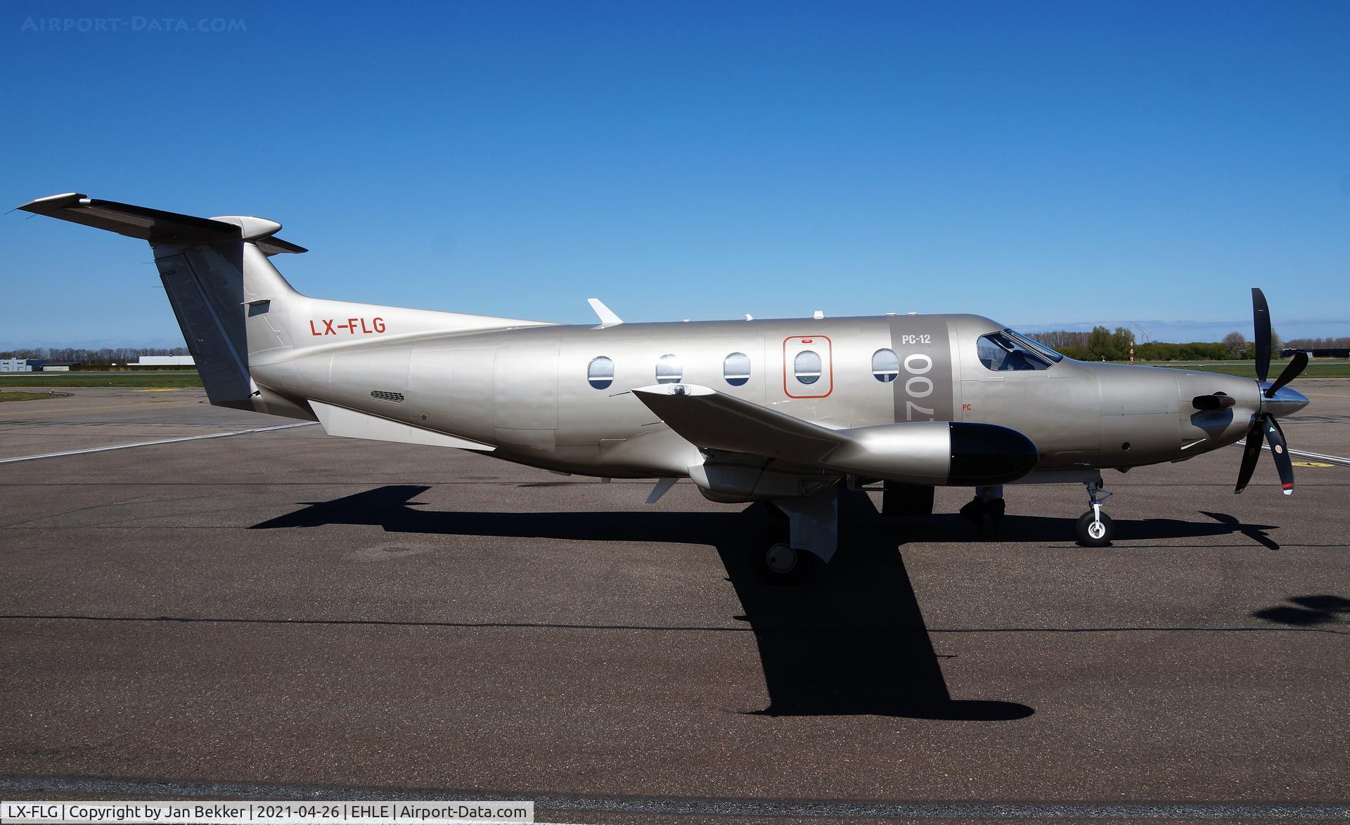 LX-FLG, 2019 Pilatus PC-12/47E C/N 1912, Lelystad Airport