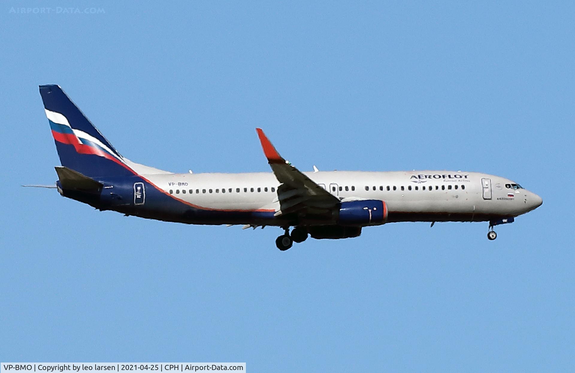 VP-BMO, 2017 Boeing 737-8LJ C/N 41233, Copenhagen 25.4.2021