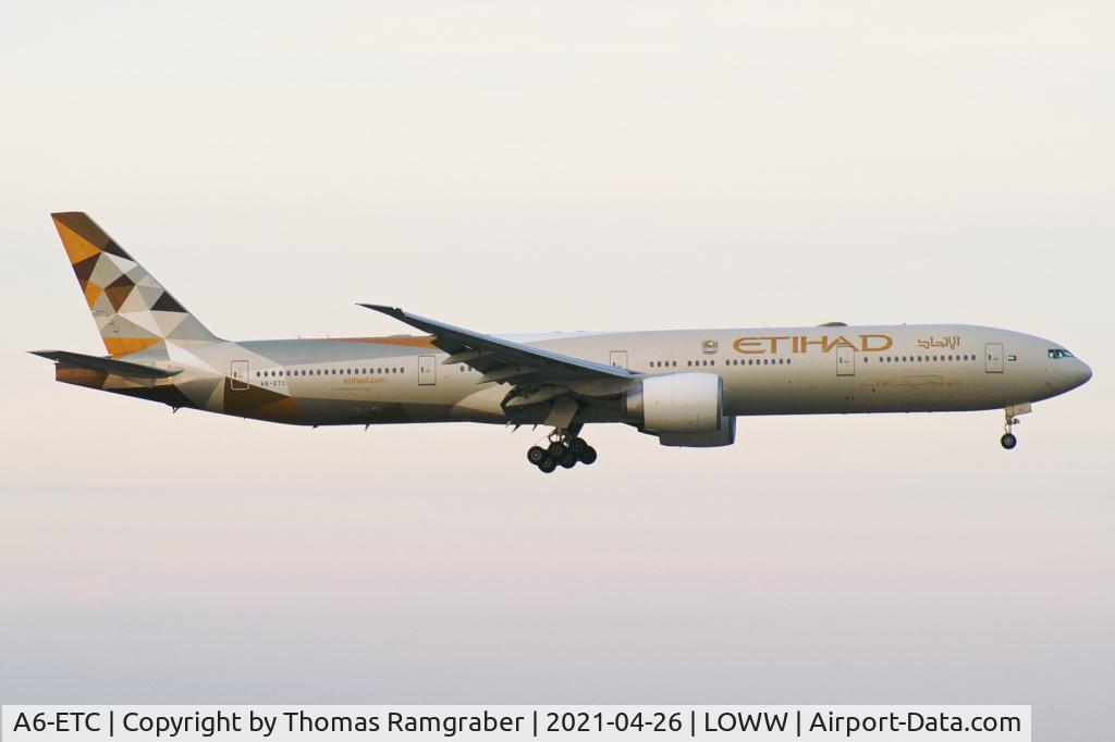 A6-ETC, 2005 Boeing 777-3FX/ER C/N 34599, Etihad Airways Boeing 777-300ER