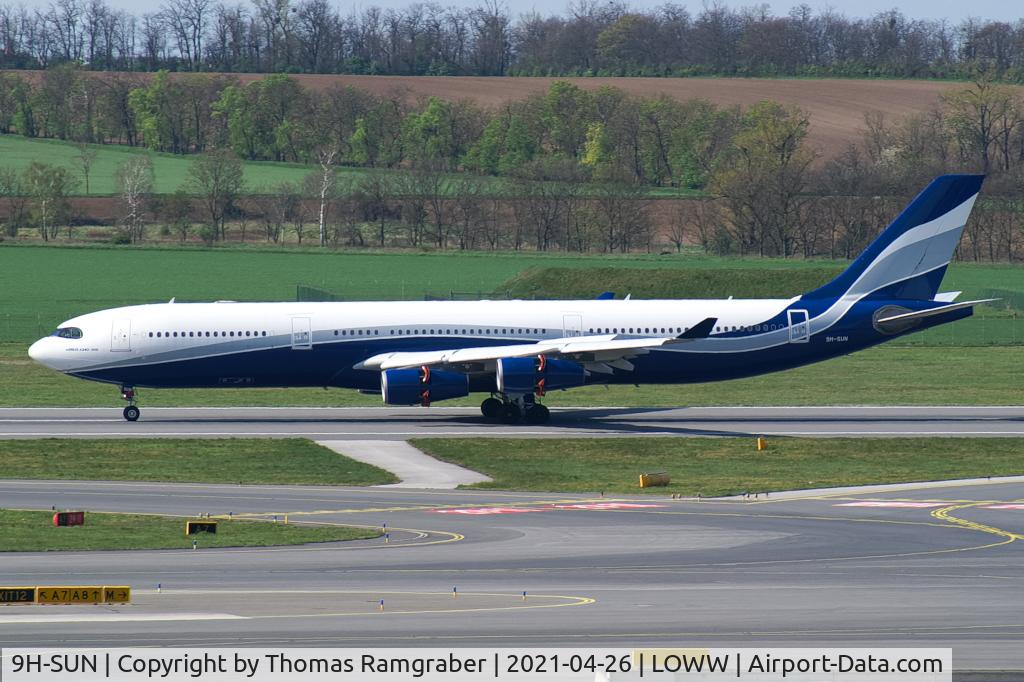 9H-SUN, 2000 Airbus A340-313X C/N 367, HiFly Malta Airbus A340-300
