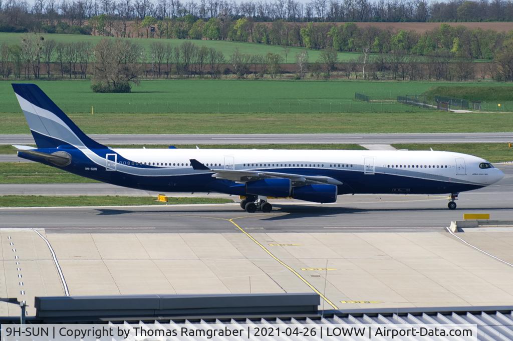 9H-SUN, 2000 Airbus A340-313X C/N 367, HiFly Malta Airbus A340-300
