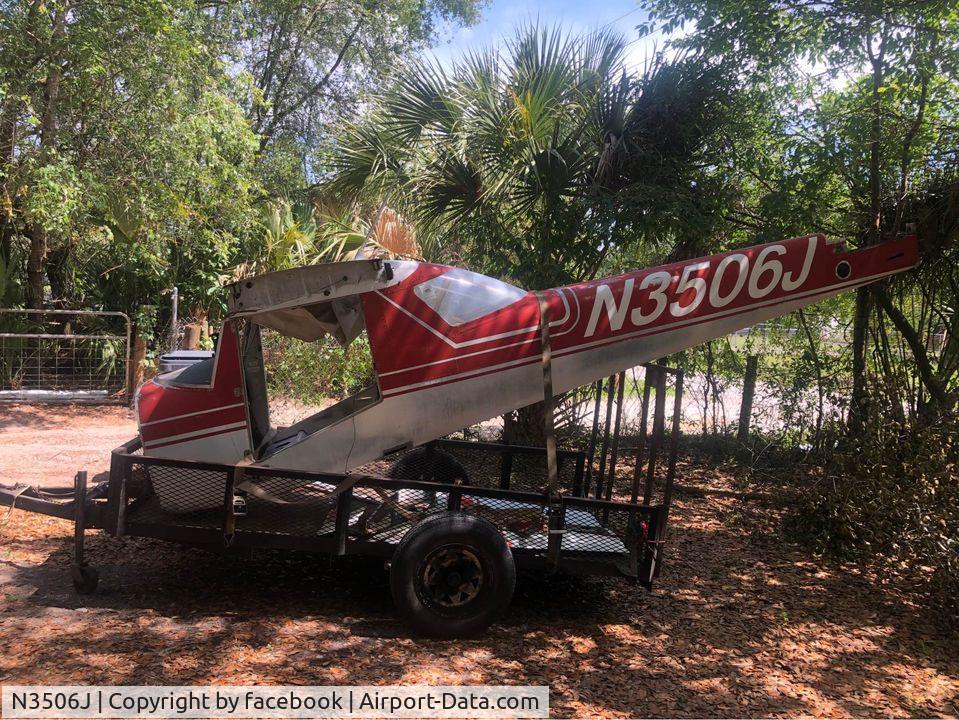N3506J, 1965 Cessna 150E C/N 15061206, all thats left