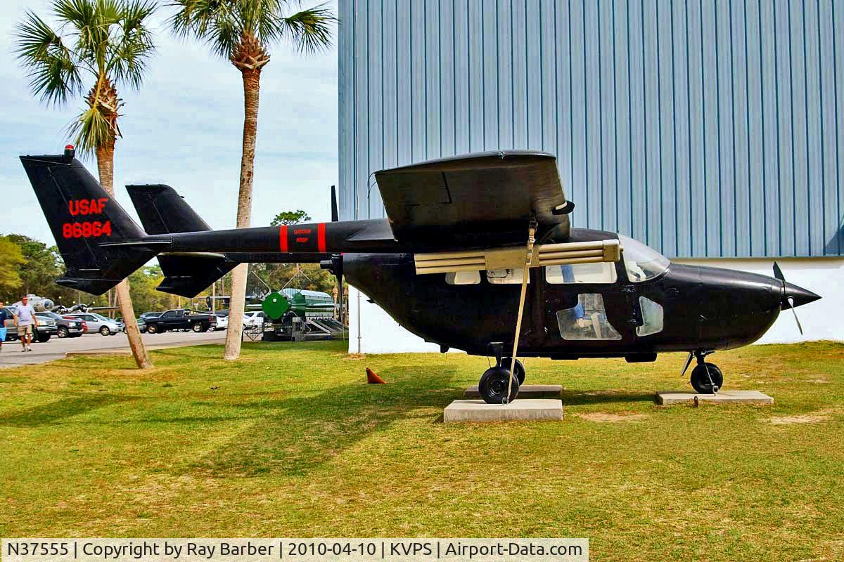 N37555, 1968 Cessna O-2A Super Skymaster C/N 337M-0153, N37555   (86864) Cessna O-2A Super Skymaster [337M-0153] (Ex United States Air Force / USAF Armament Museum) Eglin AFB~N 10/04/2010