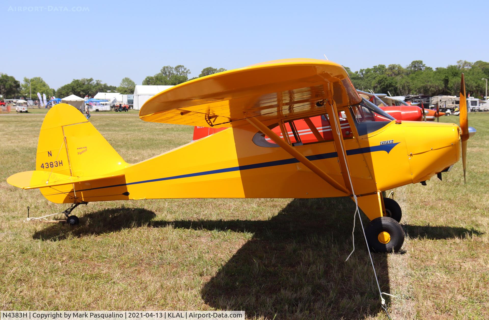 N4383H, 1948 Piper PA-15 Vagabond C/N 15-168, Piper PA-15