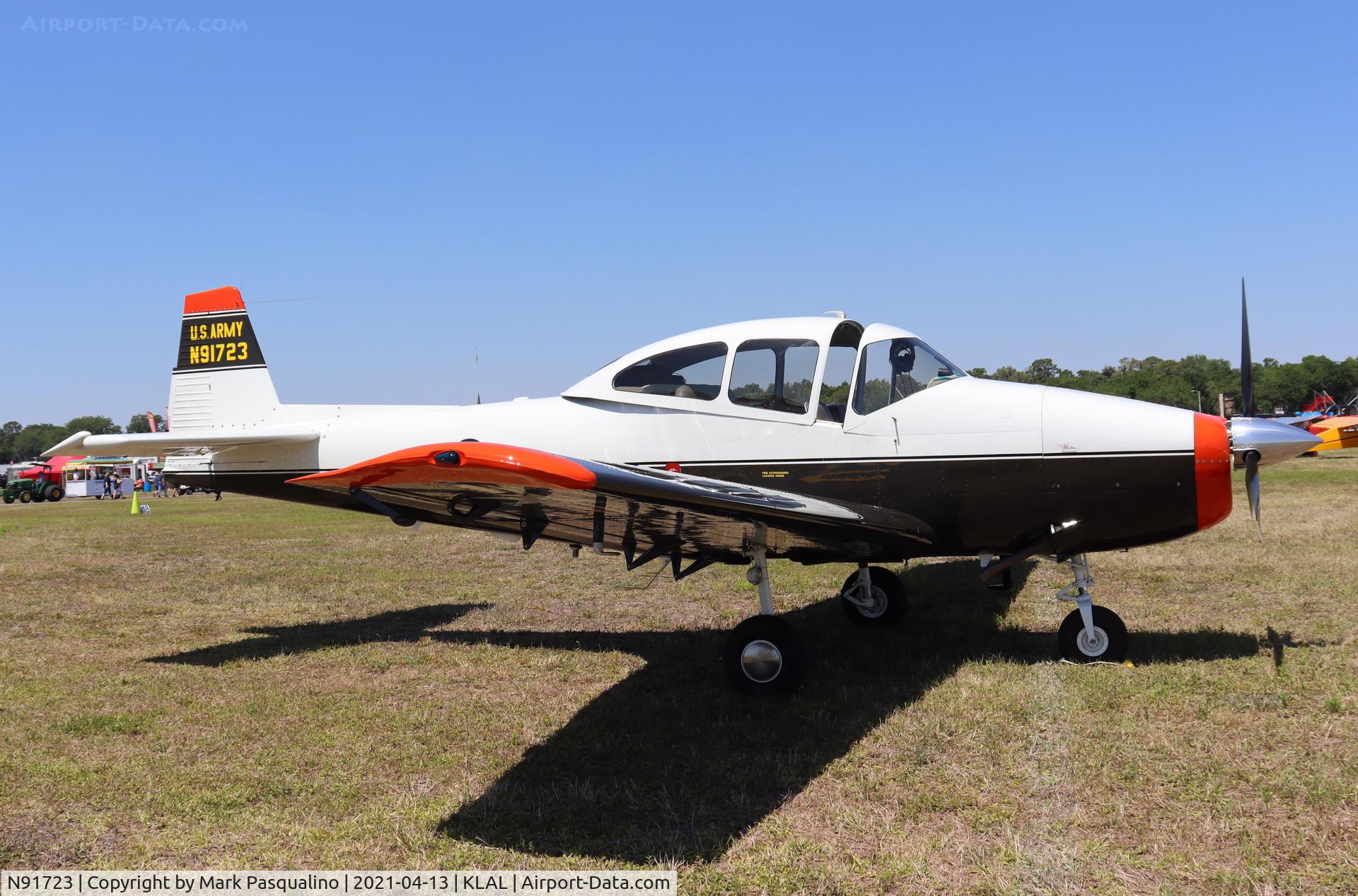N91723, 1946 North American Navion (NA-145) C/N NAV-4-454, North American Navion
