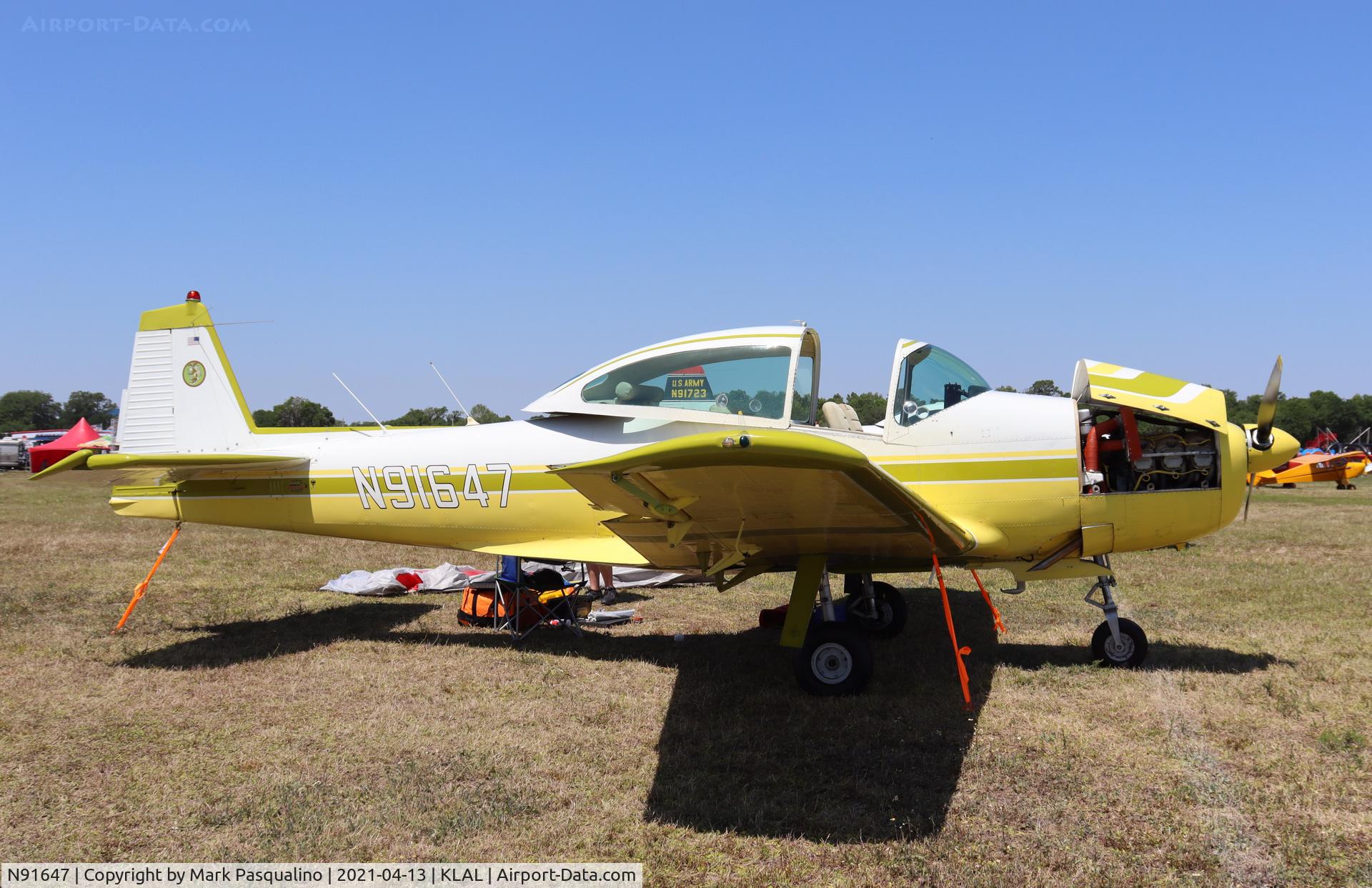 N91647, 1946 North American Navion (NA-145) C/N NAV-4-162, North American Navion