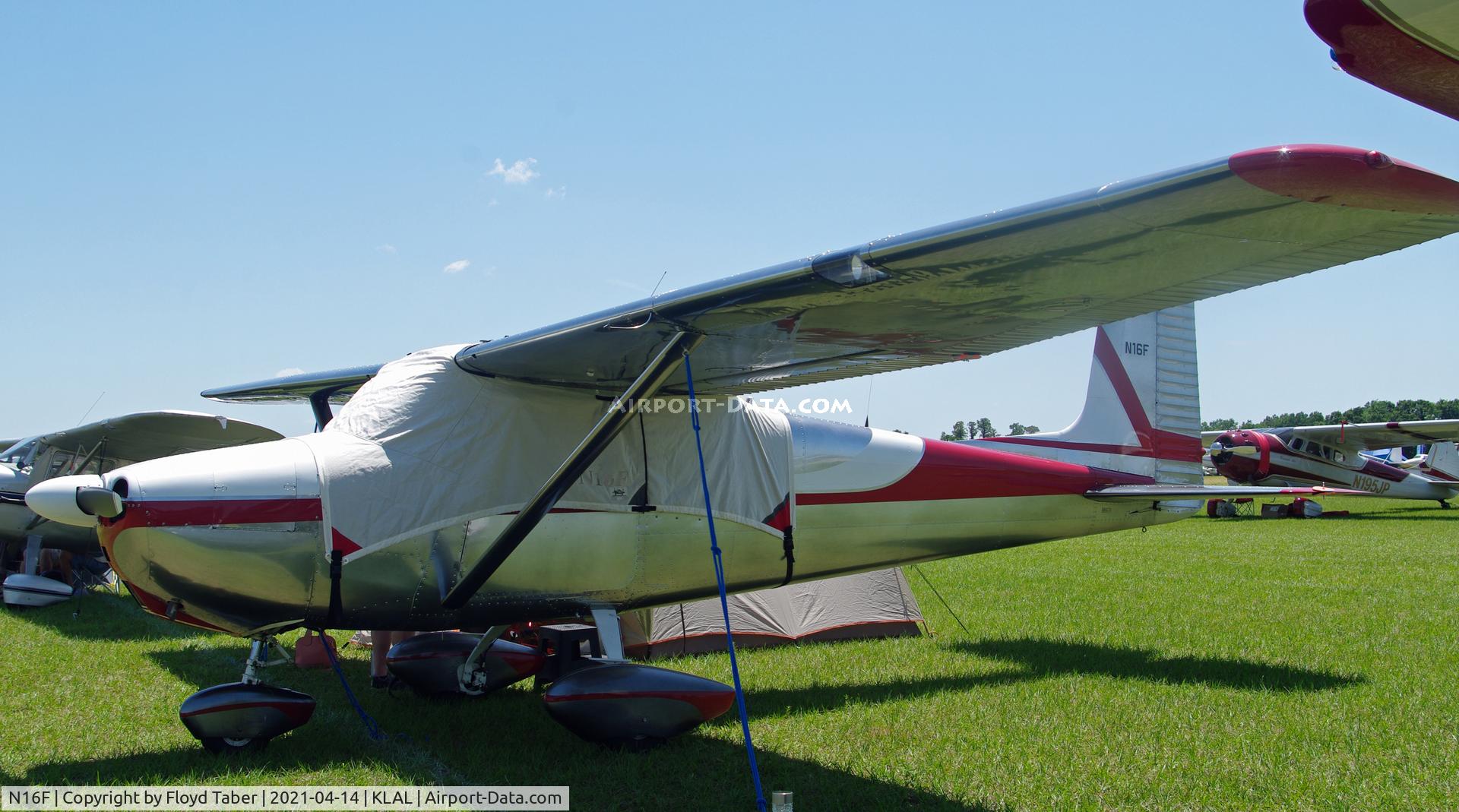 N16F, 1956 Cessna 172 C/N 28327, Sun n Fun 2021