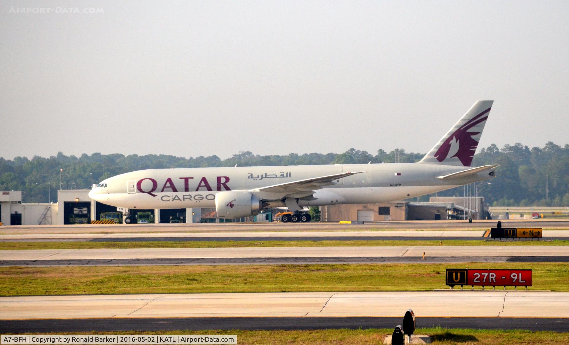 A7-BFH, 2015 Boeing 777-FDZ C/N 42298, Taxi Atlanta
