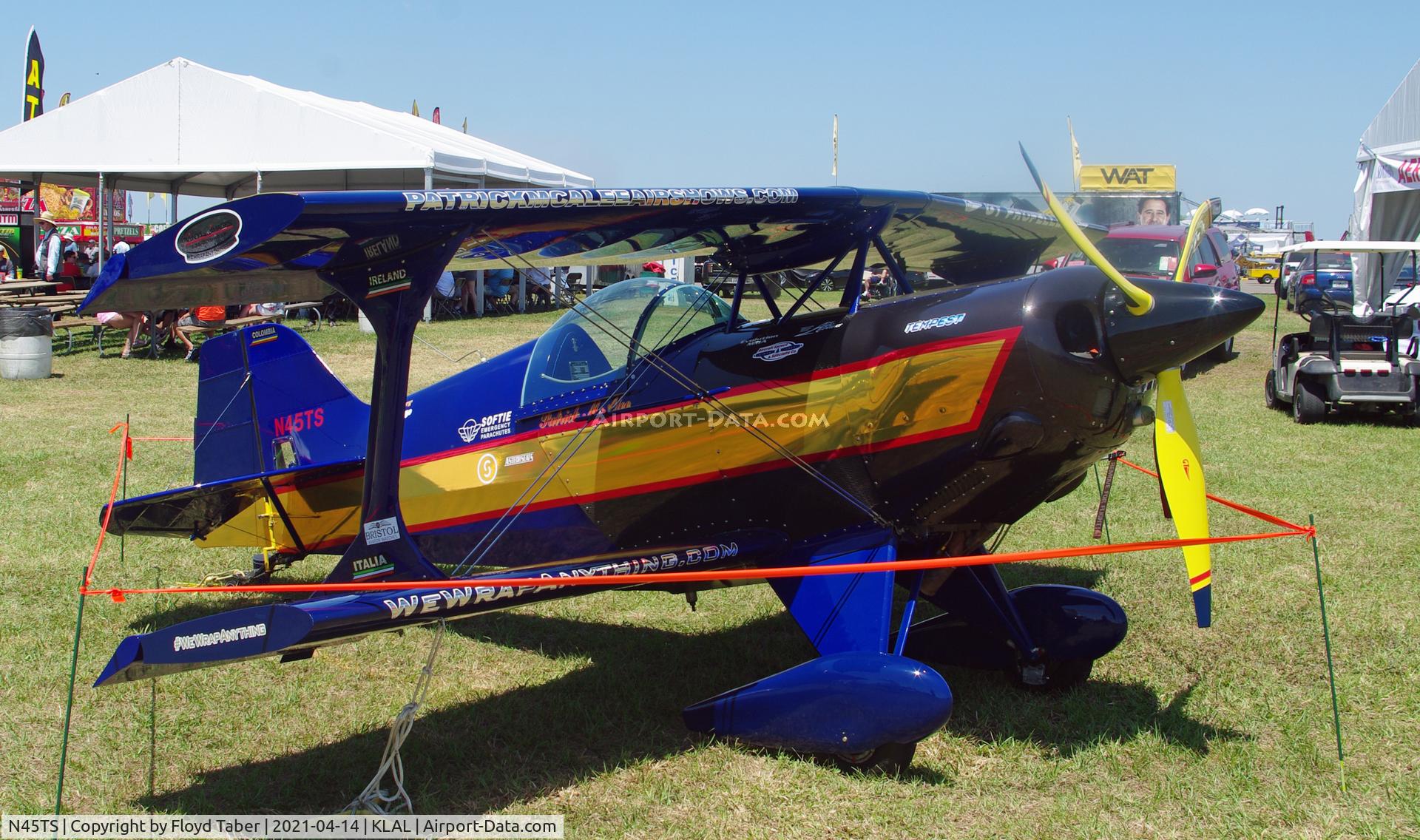 N45TS, 1979 Pitts S-1E Special C/N TS-01, Sun n Fun 2021