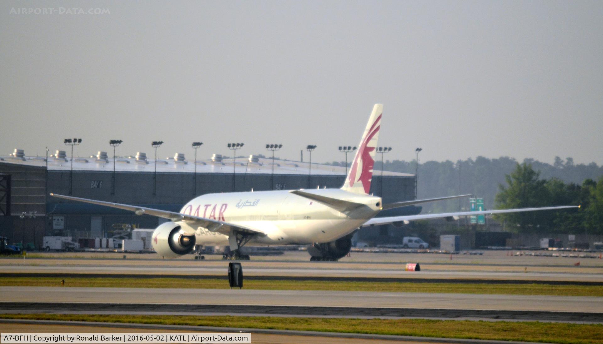 A7-BFH, 2015 Boeing 777-FDZ C/N 42298, Taxi Atlanta