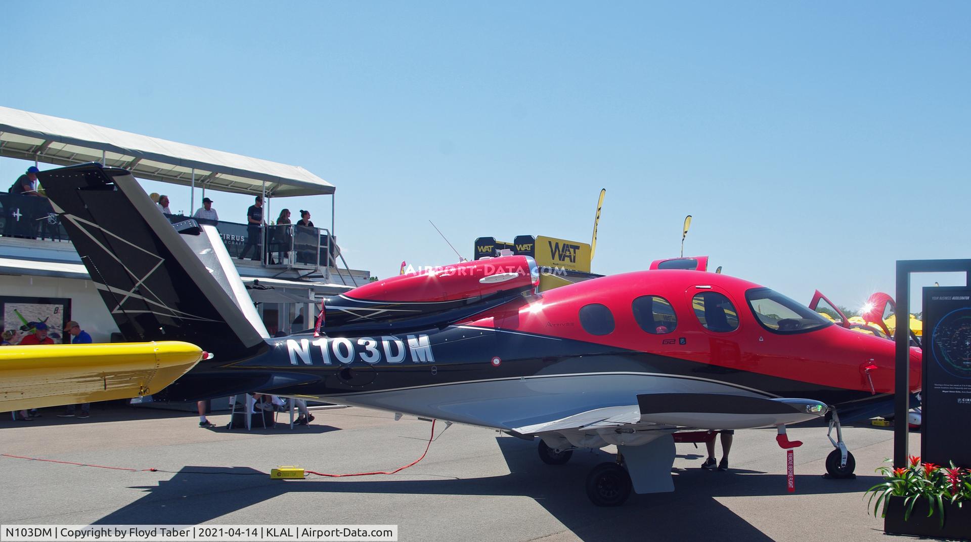 N103DM, 2021 Cirrus SF50 C/N 0247, Sun n Fun 2021