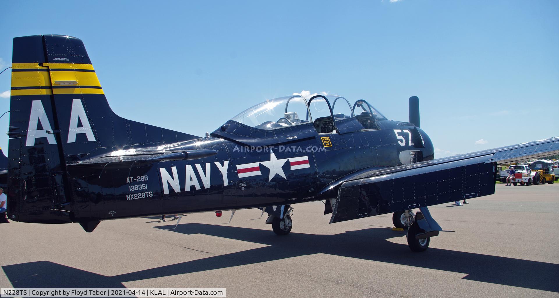 N228TS, 1954 North American T-28D Trojan C/N 200-422, Sun n Fun Warbird