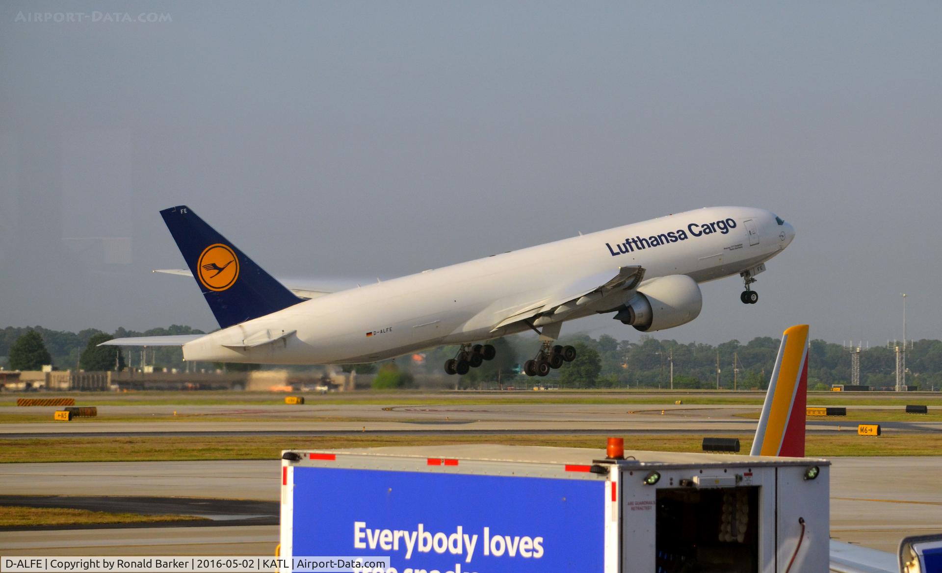 D-ALFE, 2015 Boeing 777-FBT C/N 41678, Takeoff Atlanta