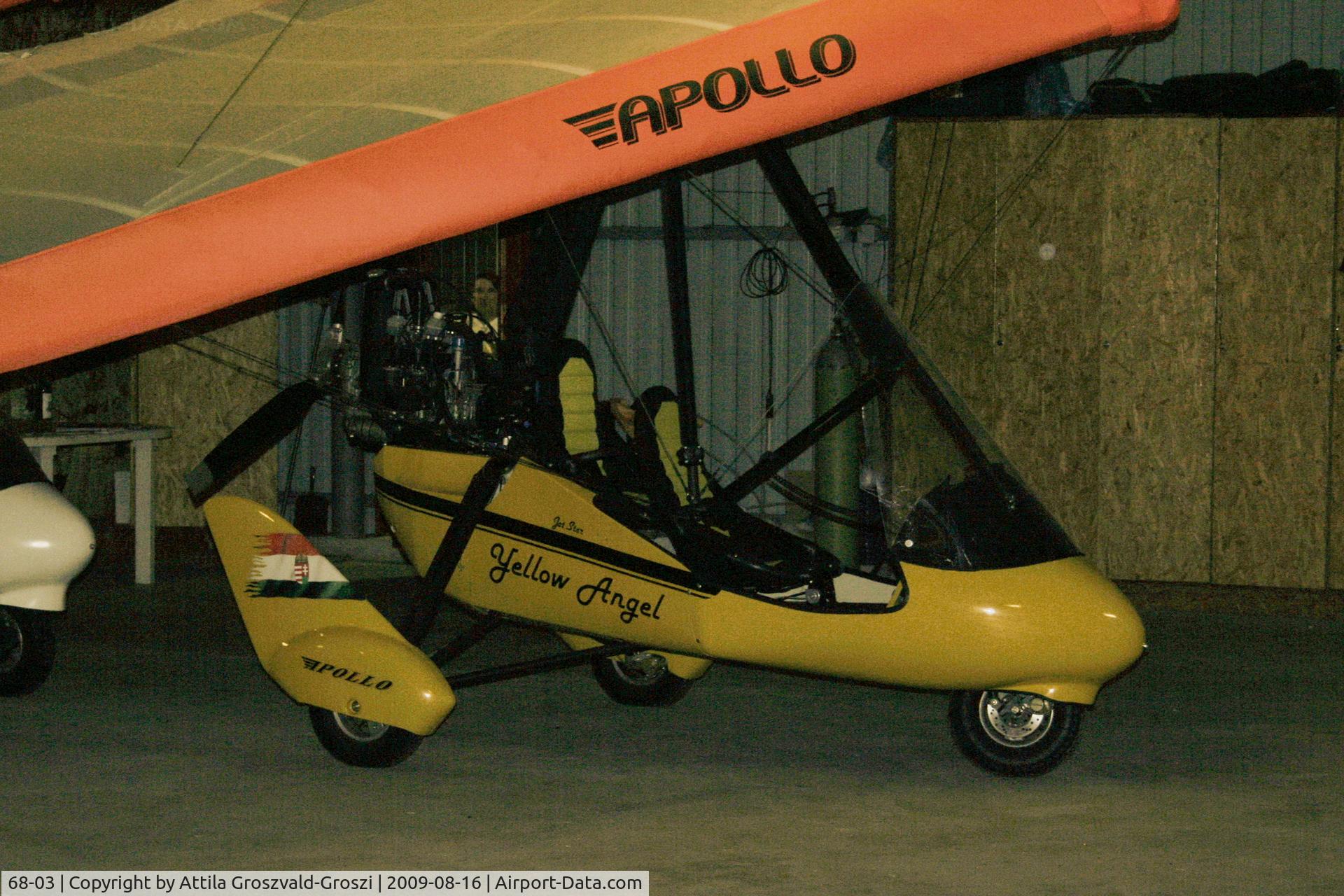 68-03, 2007 Halley Apollo C-15D Jet Star C/N 210907/210307, Soltvadkert Airfield, Hungary