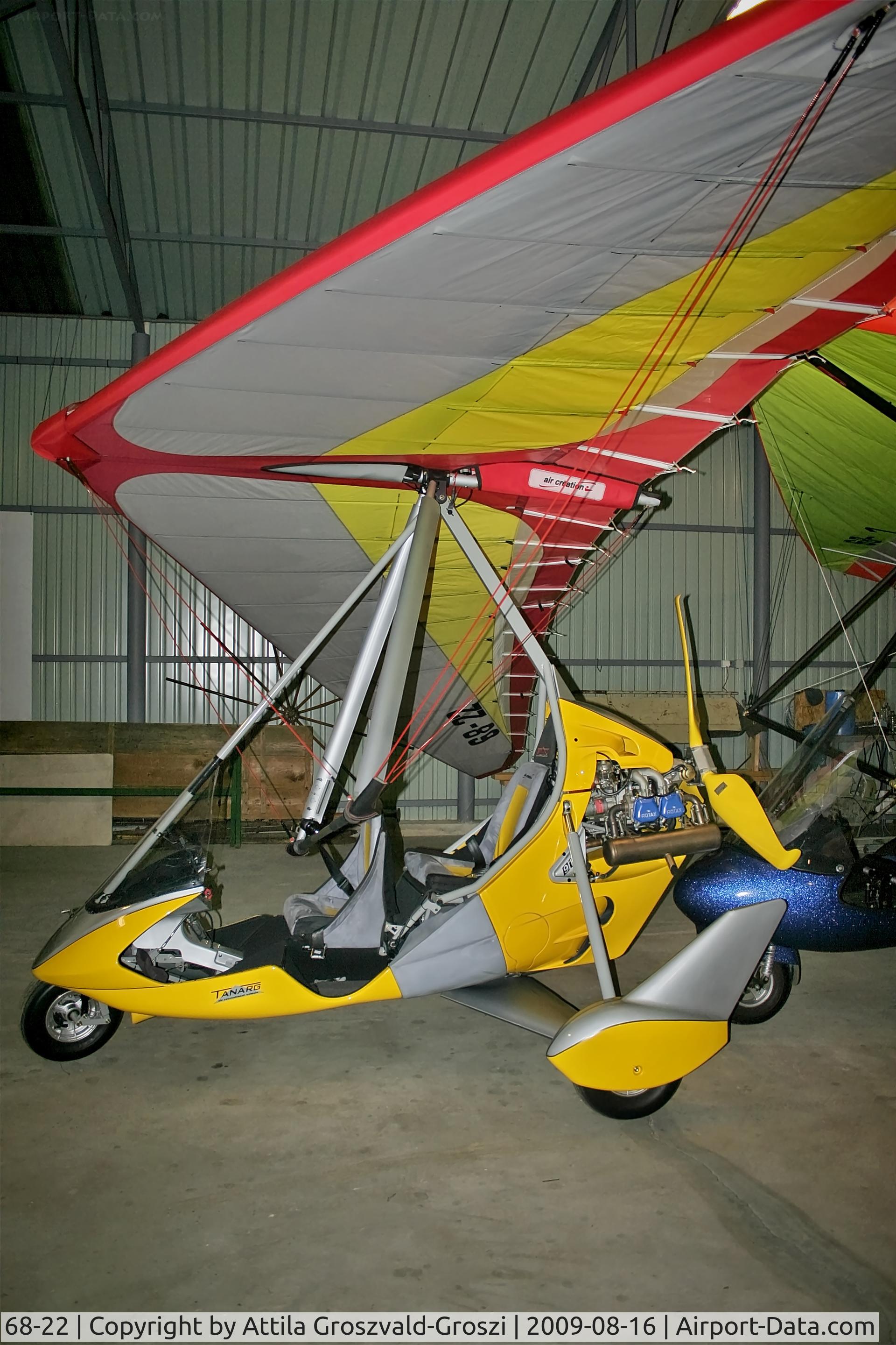 68-22, Air Creation Tanarg 912ES / iXess 15 C/N Not found 68-22, Soltvadkert Airfield, Hungary