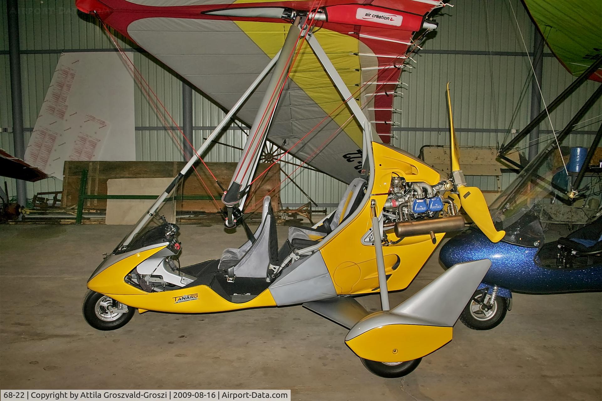 68-22, Air Creation Tanarg 912ES / iXess 15 C/N Not found 68-22, Soltvadkert Airfield, Hungary